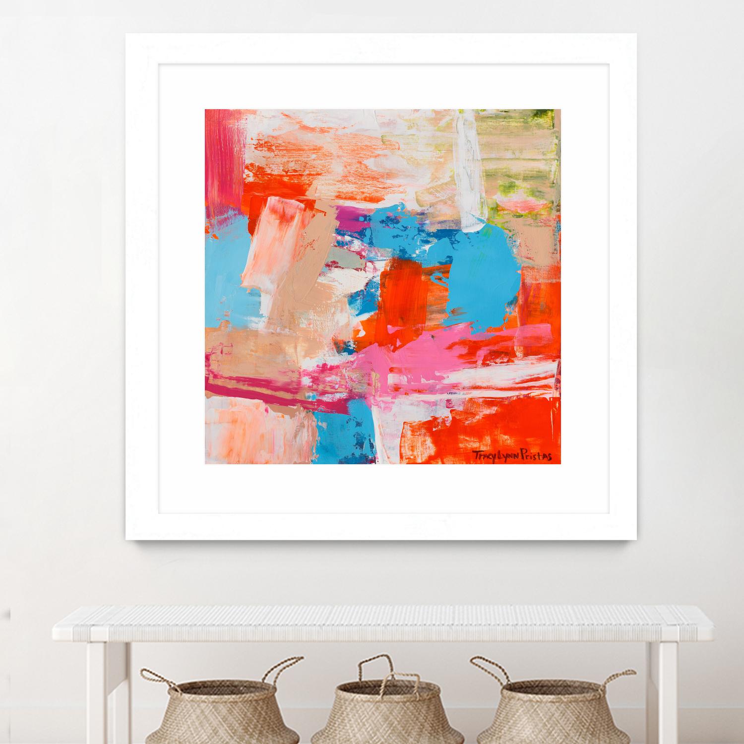 Immersed Sequence III by Tracy Lynn Pristas on GIANT ART - multicolor abstracts; contemporary