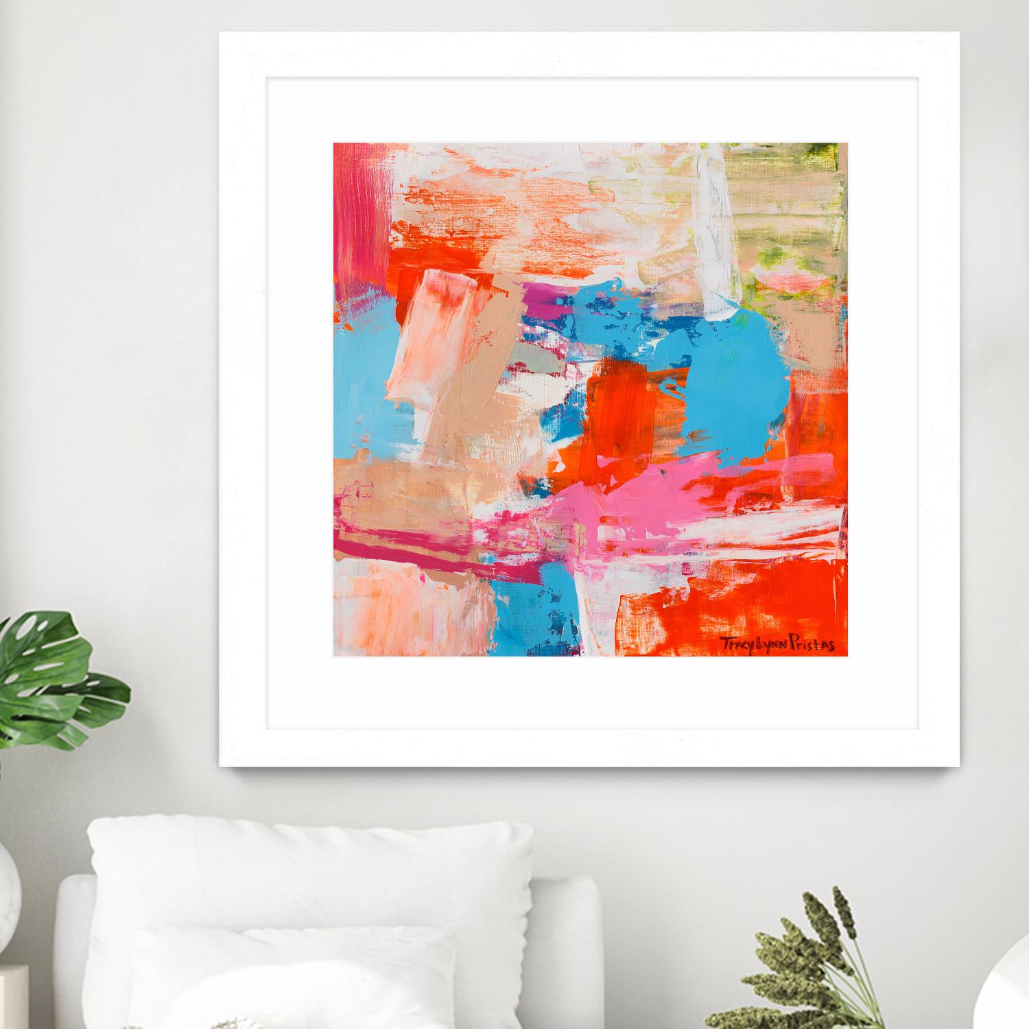 Immersed Sequence III by Tracy Lynn Pristas on GIANT ART - multicolor abstracts; contemporary