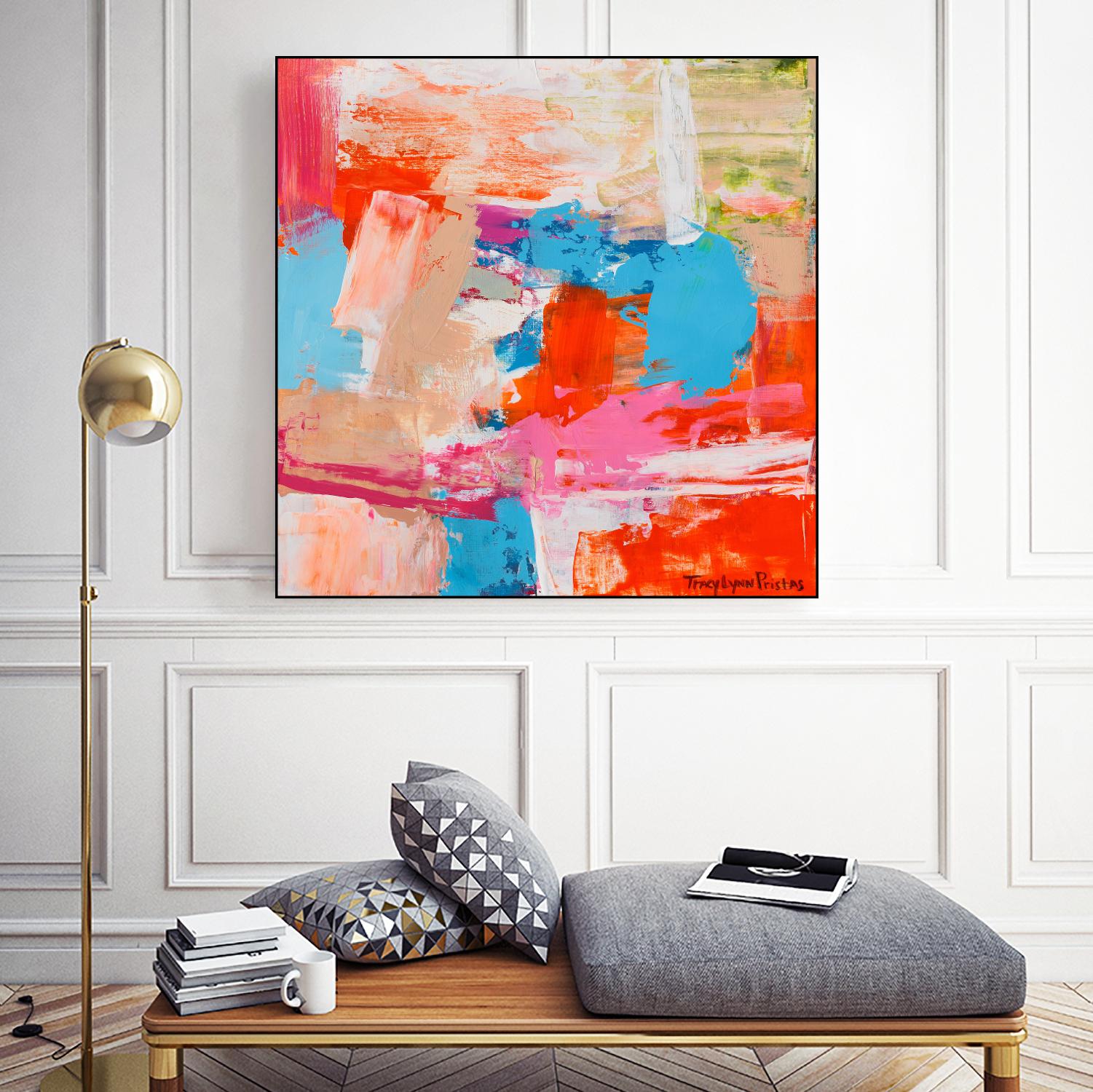 Immersed Sequence III by Tracy Lynn Pristas on GIANT ART - multicolor abstracts; contemporary