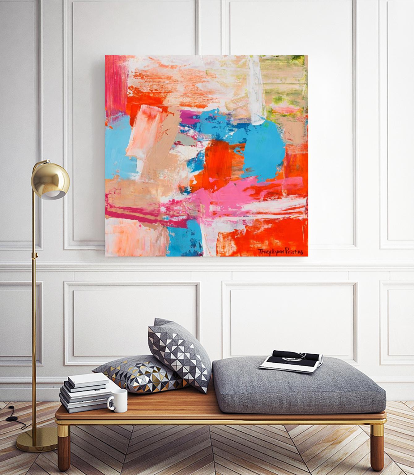 Immersed Sequence III by Tracy Lynn Pristas on GIANT ART - multicolor abstracts; contemporary