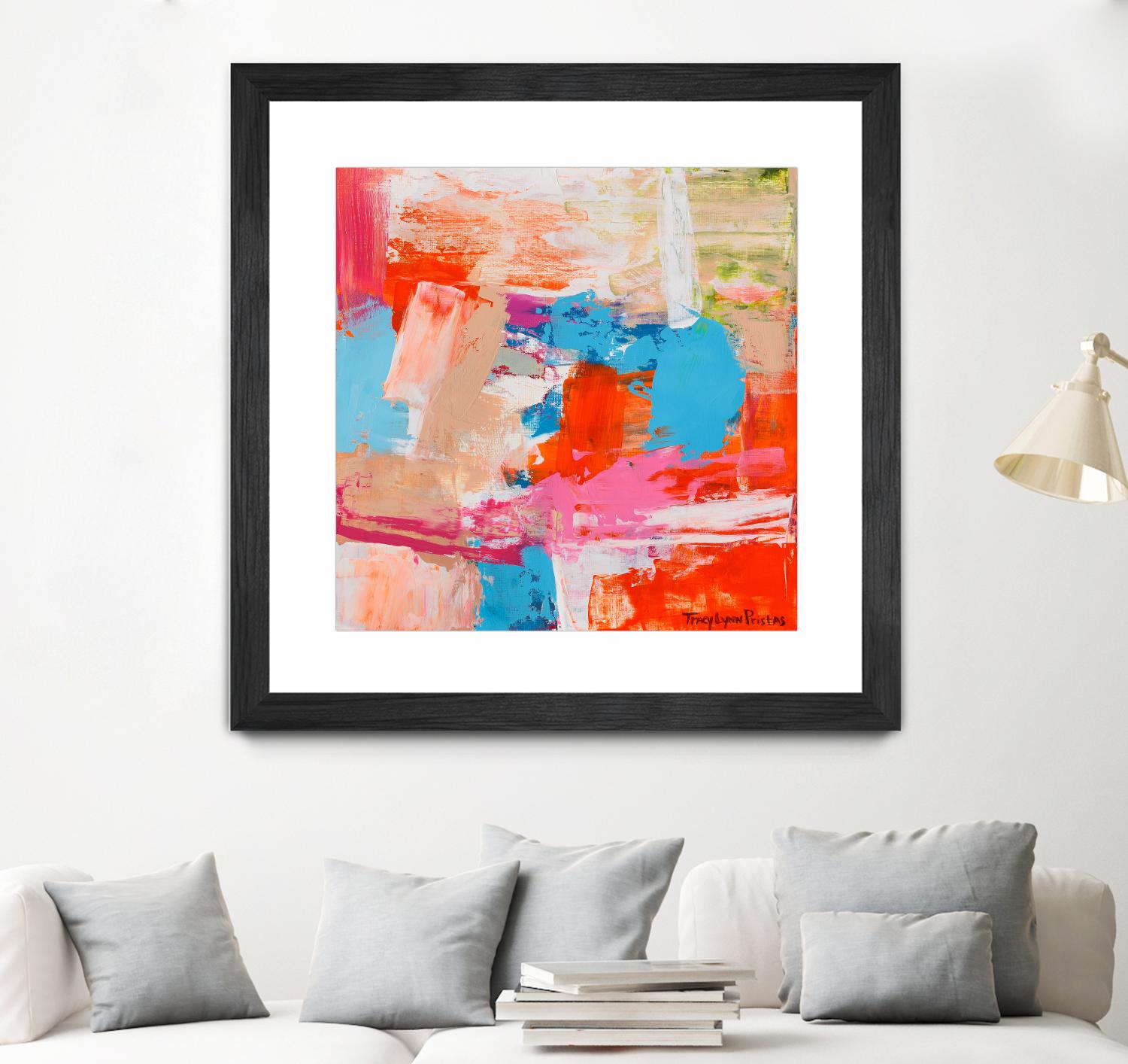 Immersed Sequence III by Tracy Lynn Pristas on GIANT ART - multicolor abstracts; contemporary