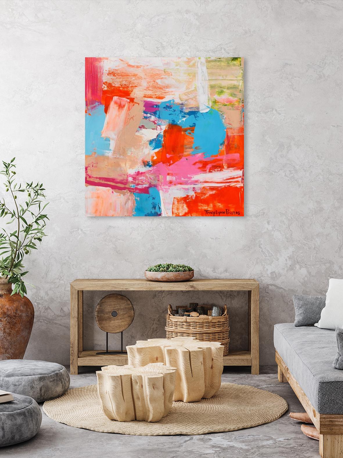 Immersed Sequence III by Tracy Lynn Pristas on GIANT ART - multicolor abstracts; contemporary