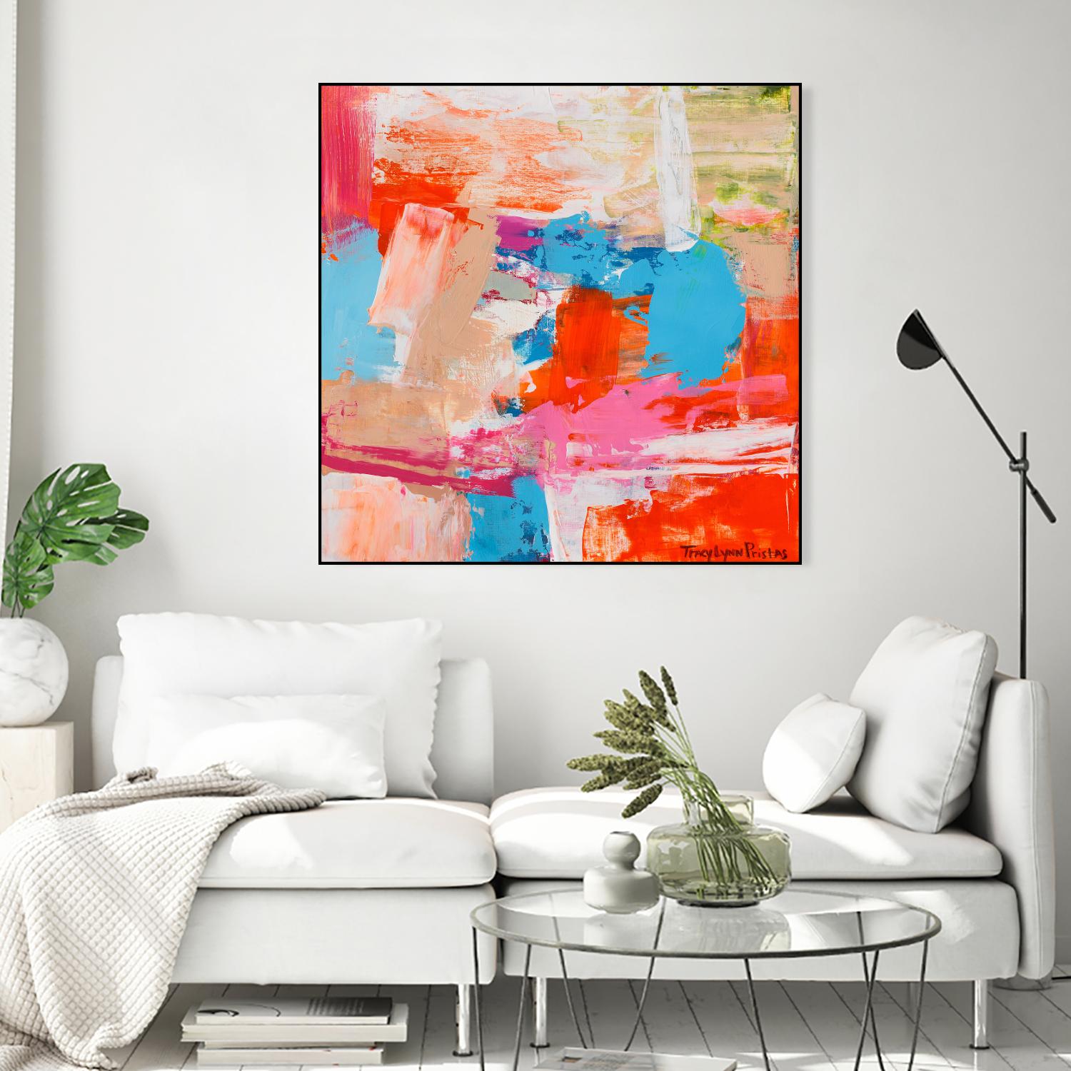 Immersed Sequence III by Tracy Lynn Pristas on GIANT ART - multicolor abstracts; contemporary