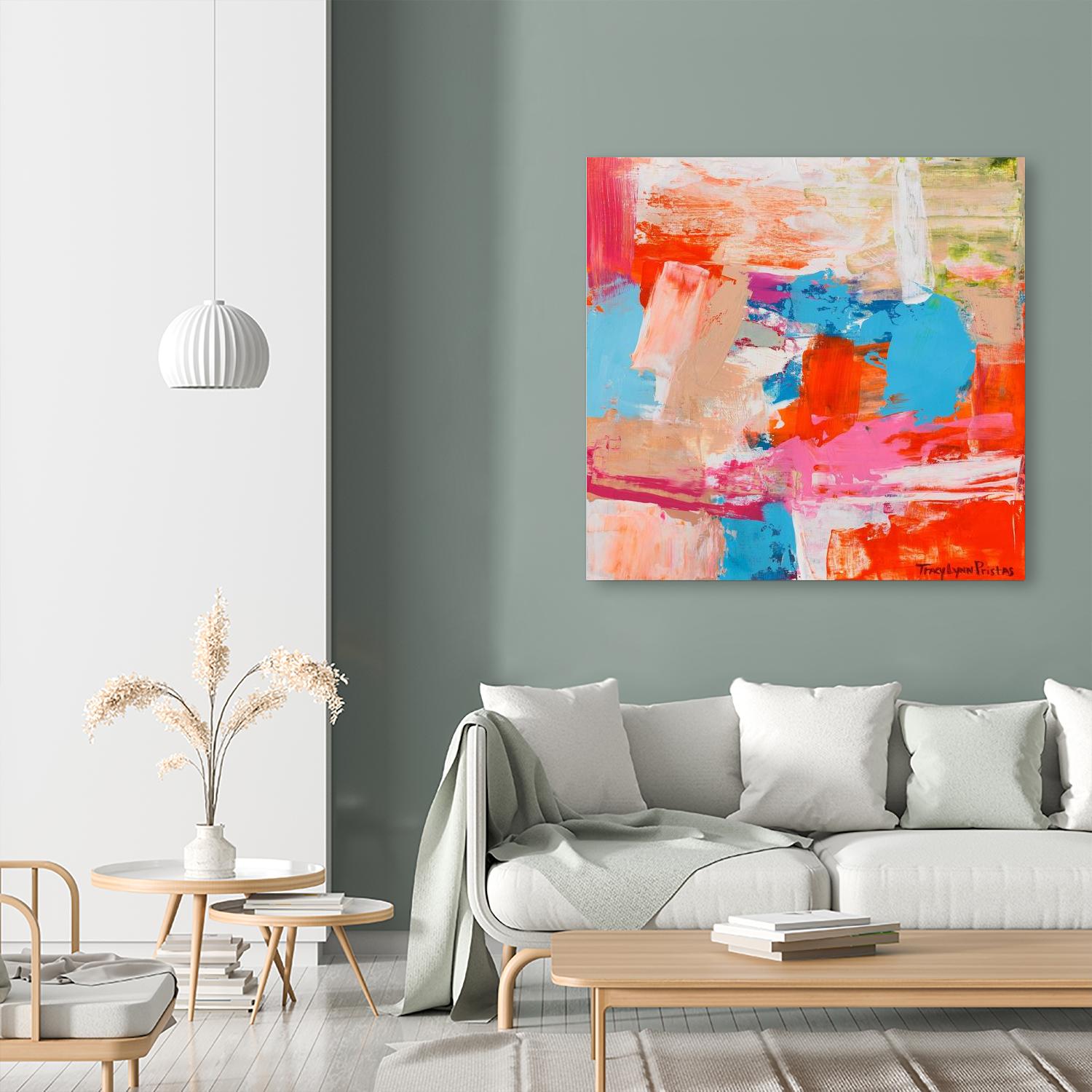 Immersed Sequence III by Tracy Lynn Pristas on GIANT ART - multicolor abstracts; contemporary