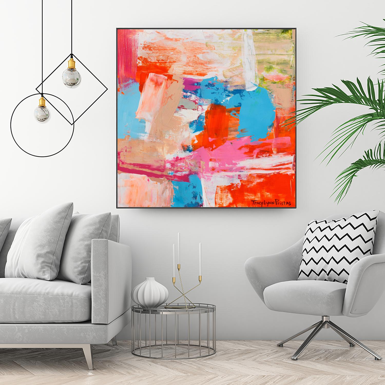 Immersed Sequence III by Tracy Lynn Pristas on GIANT ART - multicolor abstracts; contemporary