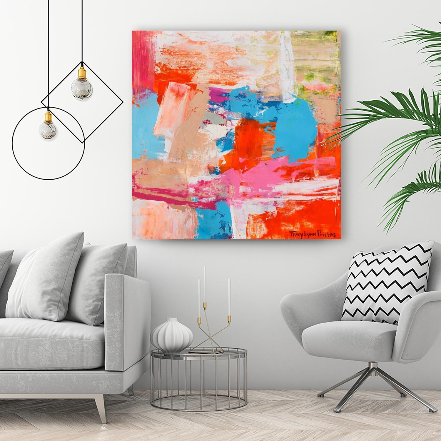 Immersed Sequence III by Tracy Lynn Pristas on GIANT ART - multicolor abstracts; contemporary