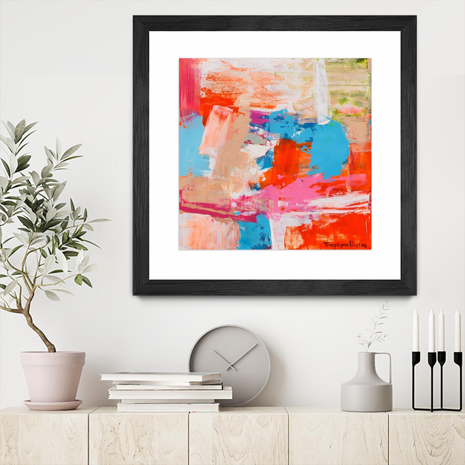 Immersed Sequence III by Tracy Lynn Pristas on GIANT ART - multicolor abstracts; contemporary