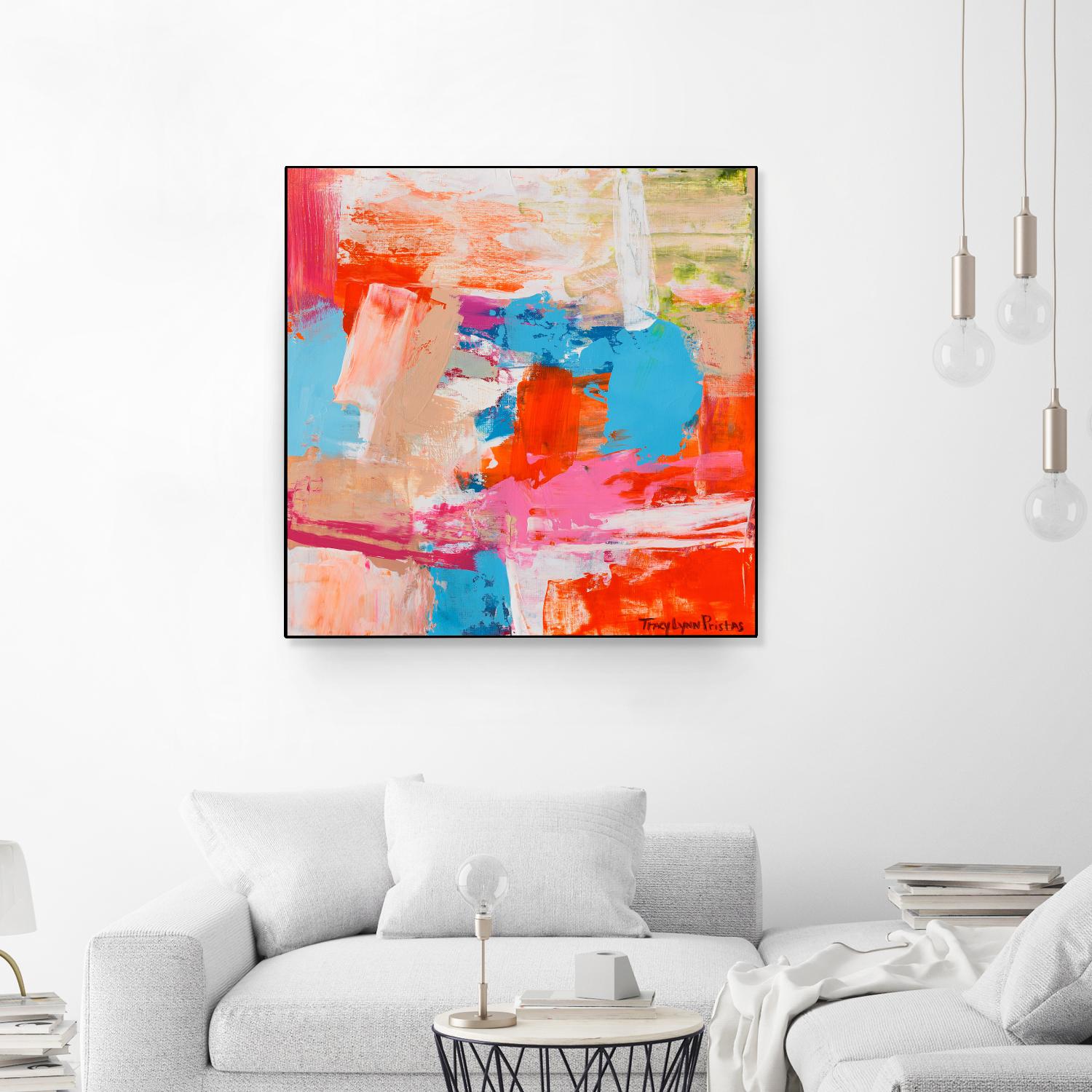 Immersed Sequence III by Tracy Lynn Pristas on GIANT ART - multicolor abstracts; contemporary