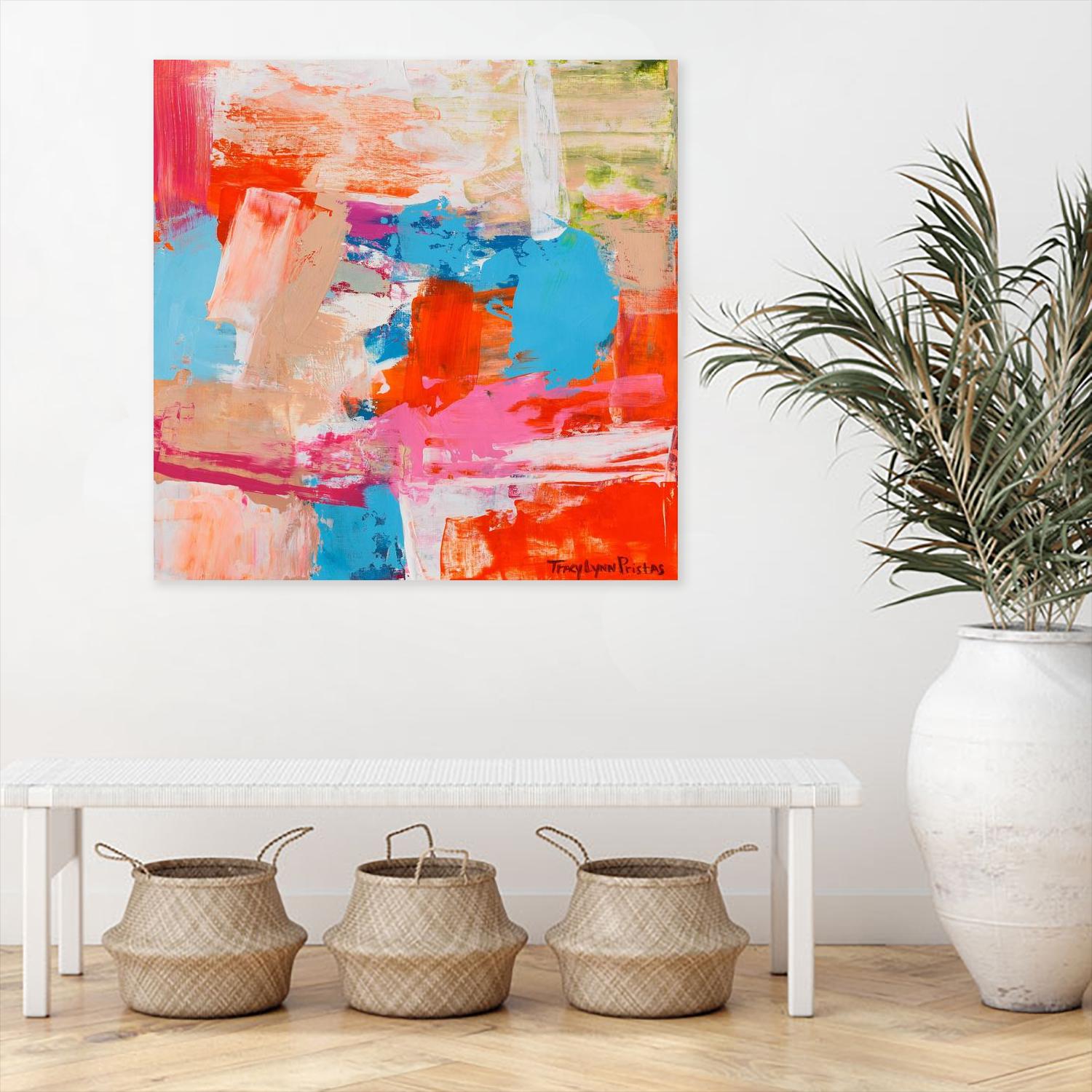 Immersed Sequence III by Tracy Lynn Pristas on GIANT ART - multicolor abstracts; contemporary