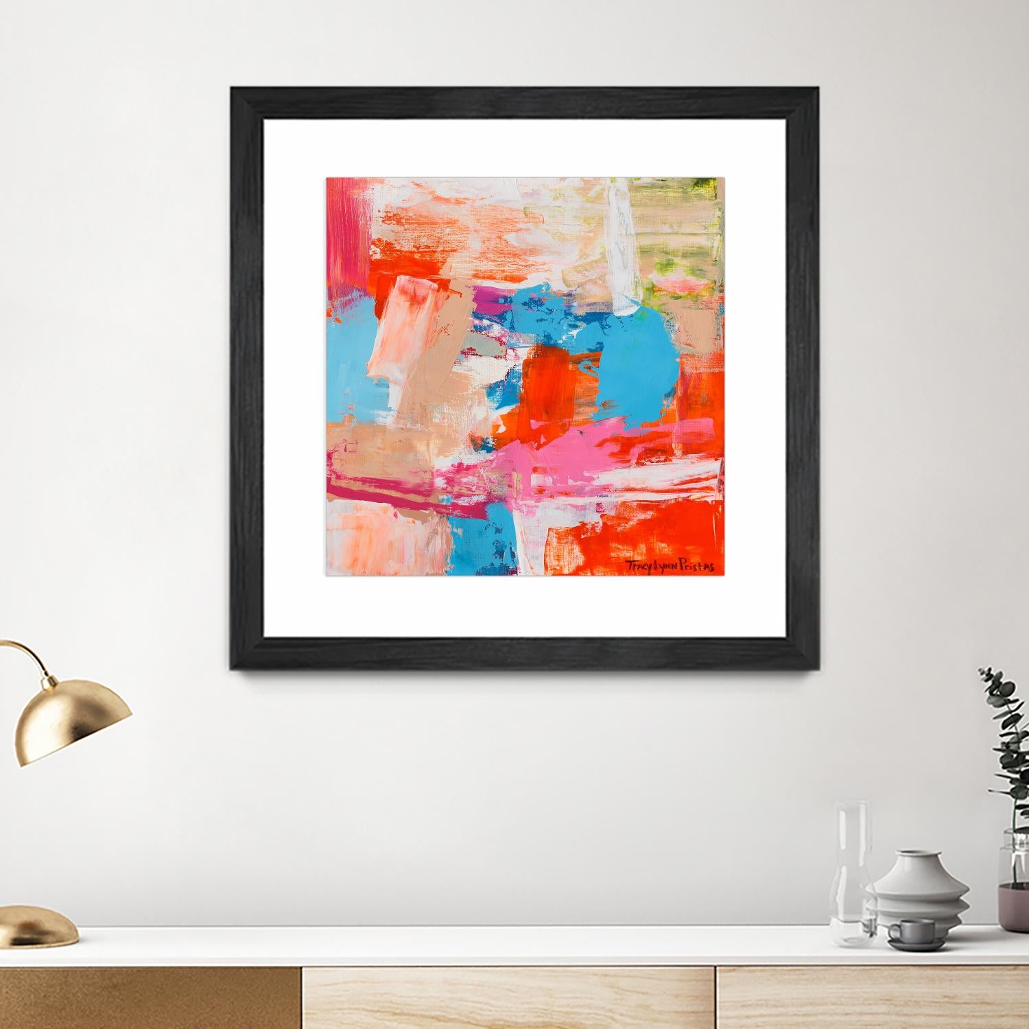 Immersed Sequence III by Tracy Lynn Pristas on GIANT ART - multicolor abstracts; contemporary