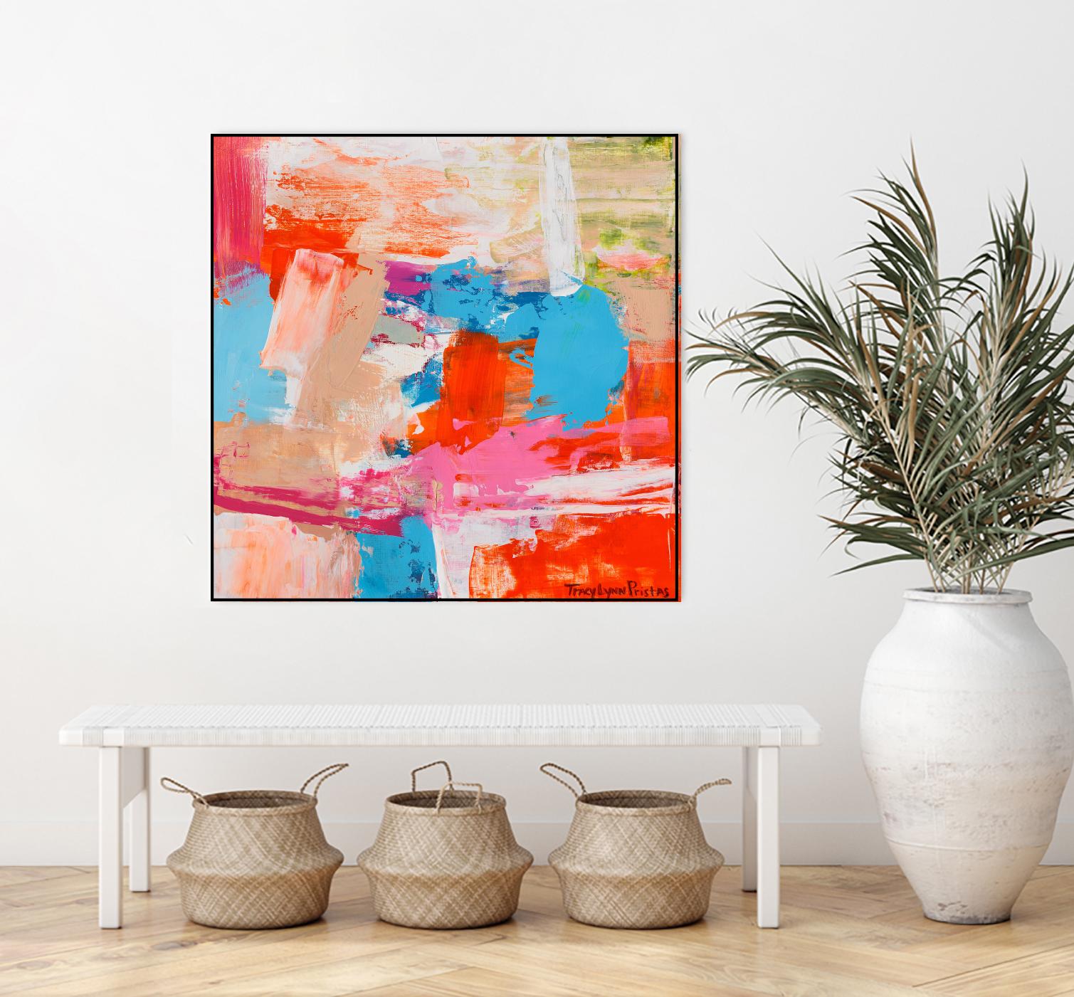 Immersed Sequence III by Tracy Lynn Pristas on GIANT ART - multicolor abstracts; contemporary
