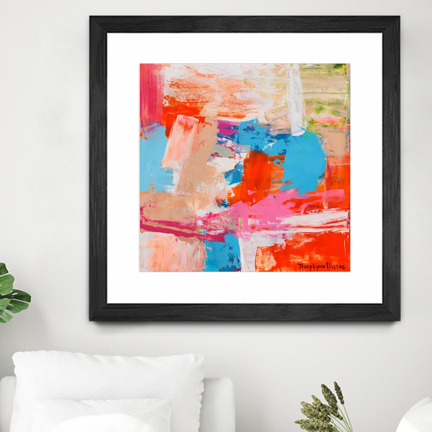 Immersed Sequence III by Tracy Lynn Pristas on GIANT ART - multicolor abstracts; contemporary