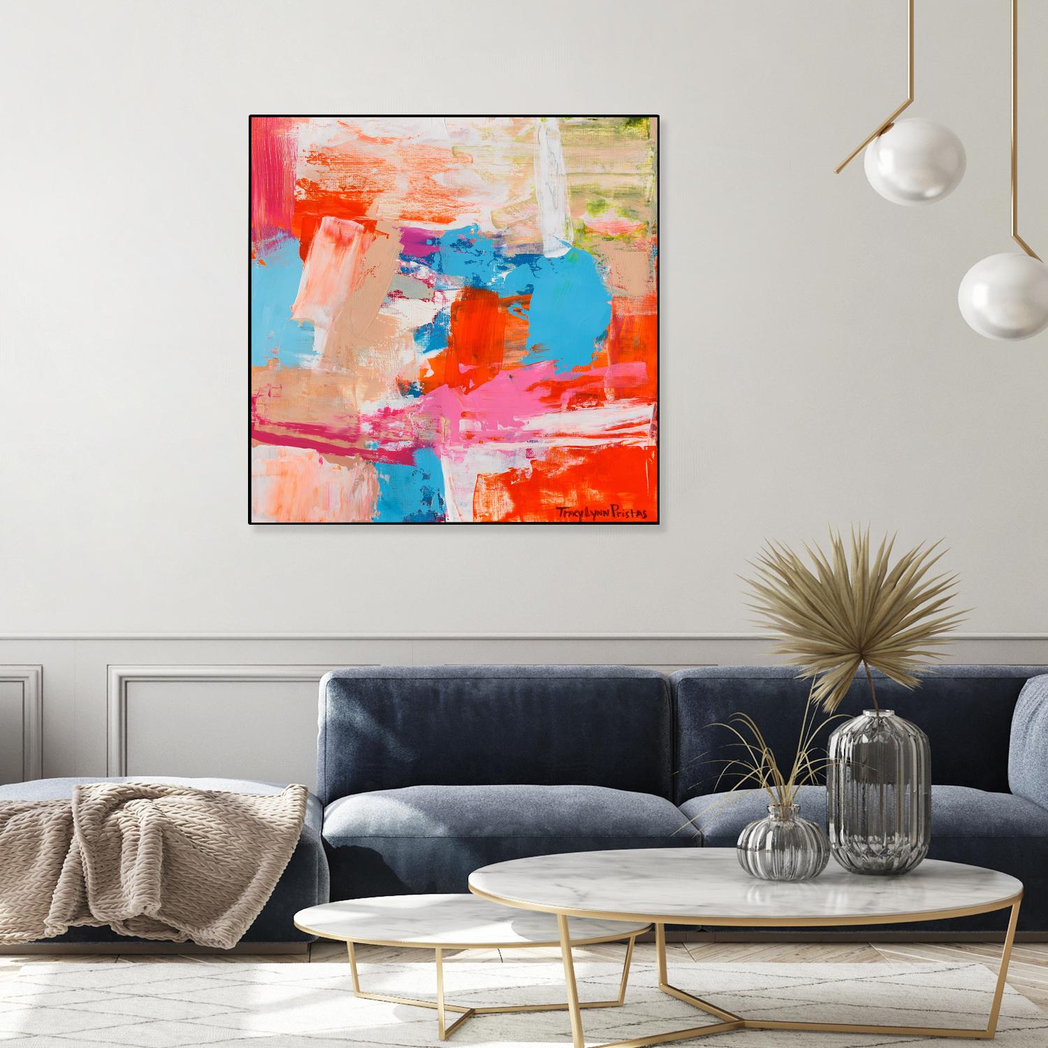 Immersed Sequence III by Tracy Lynn Pristas on GIANT ART - multicolor abstracts; contemporary
