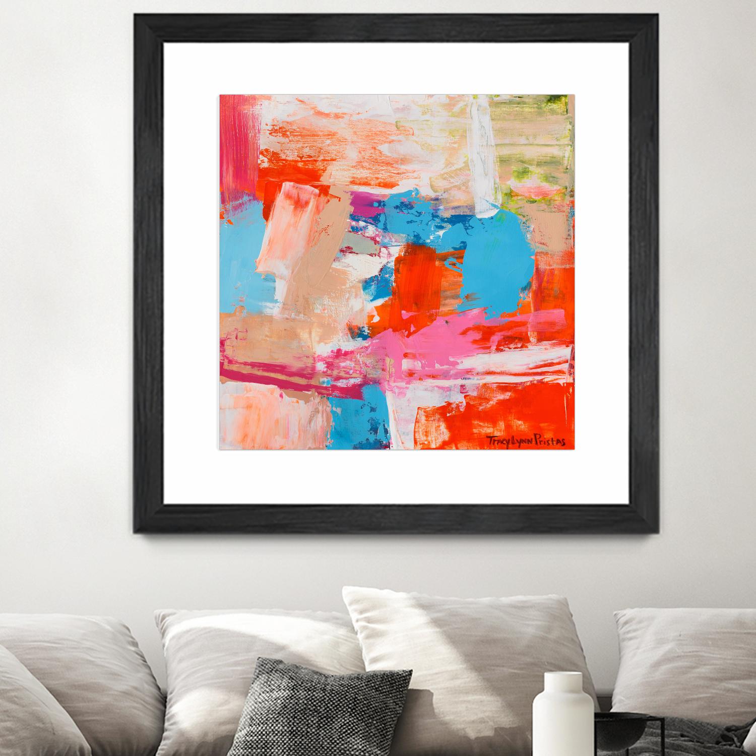 Immersed Sequence III by Tracy Lynn Pristas on GIANT ART - multicolor abstracts; contemporary