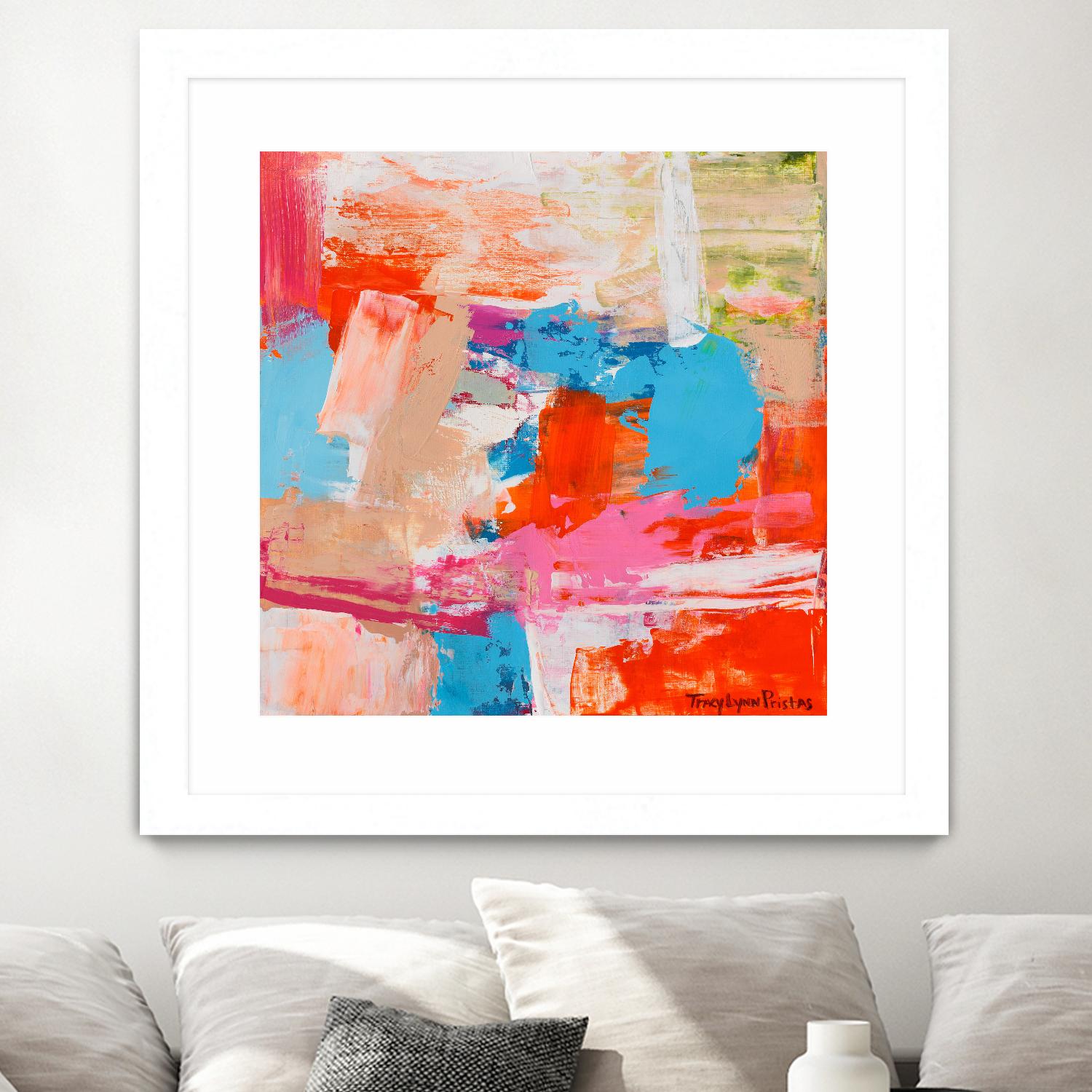 Immersed Sequence III by Tracy Lynn Pristas on GIANT ART - multicolor abstracts; contemporary