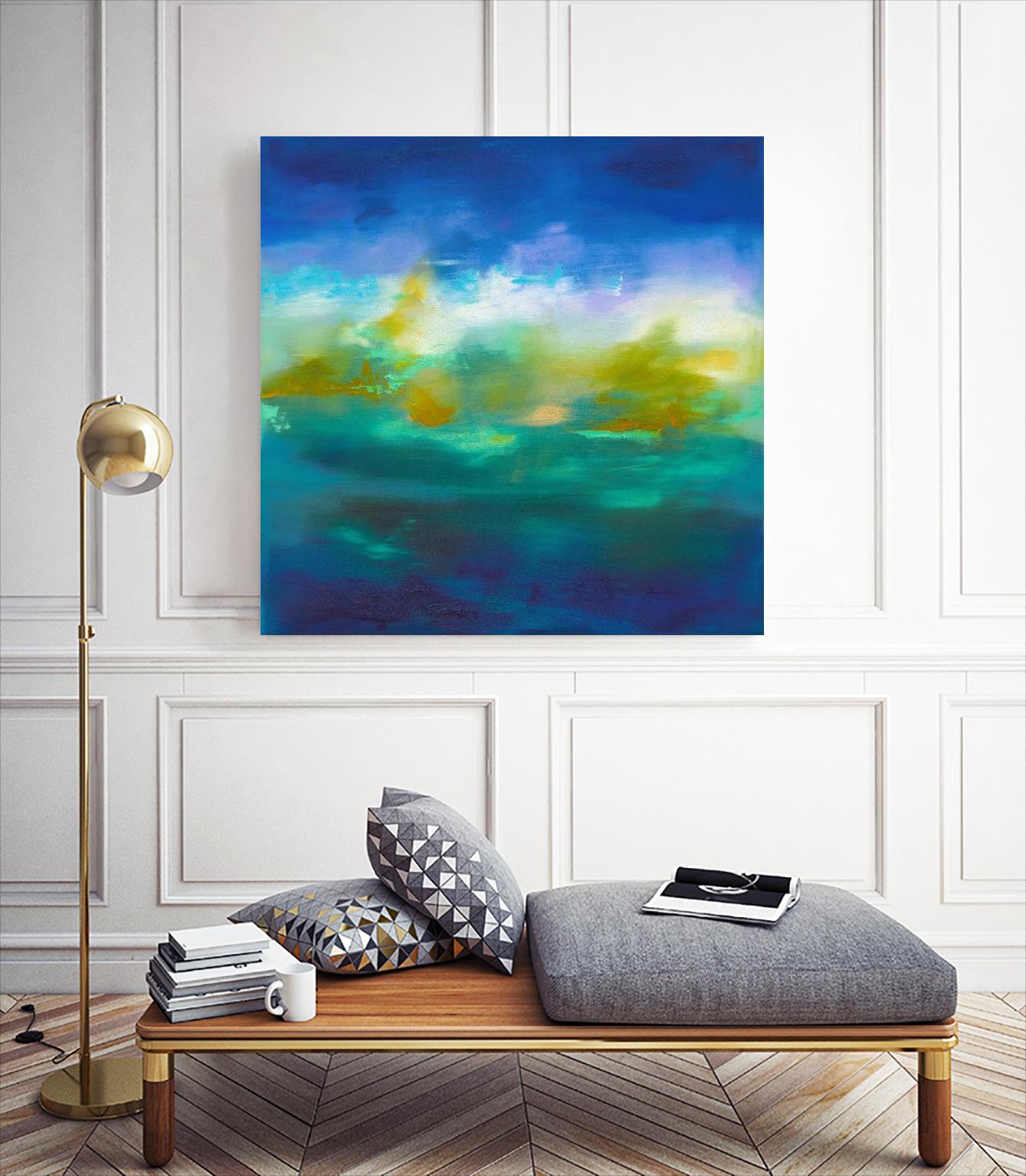 Fulfilled Longing by Sarah Parsons on GIANT ART - multicolor abstracts; contemporary