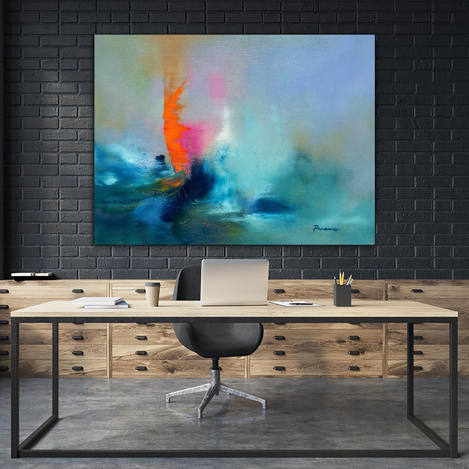 Prima by Sarah Parsons on GIANT ART - multicolor abstracts; contemporary