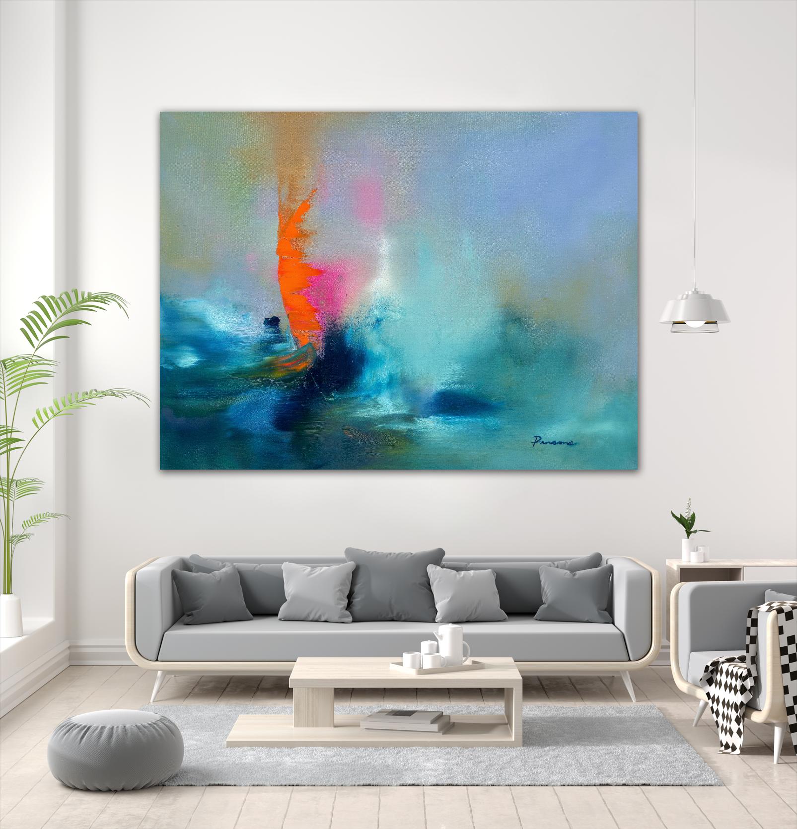 Prima by Sarah Parsons on GIANT ART - multicolor abstracts; contemporary