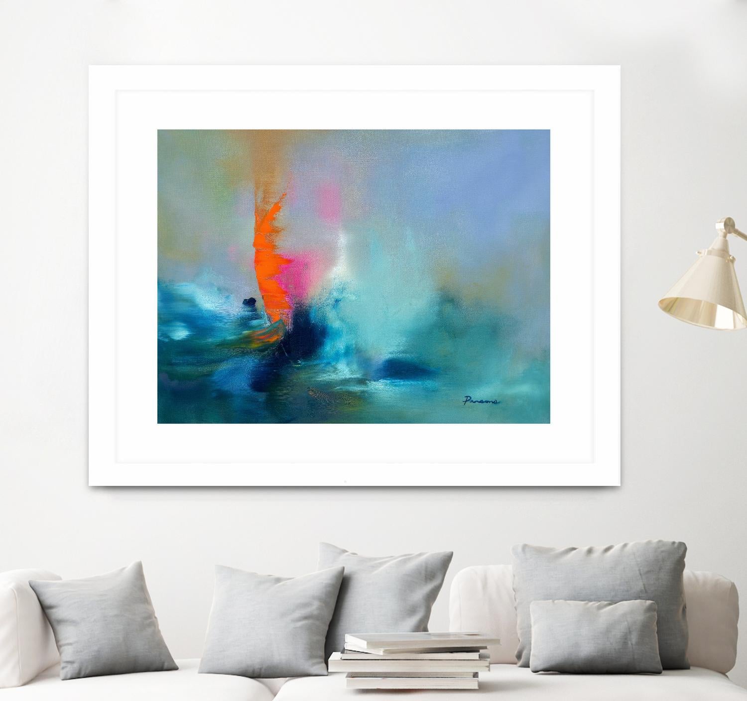 Prima by Sarah Parsons on GIANT ART - multicolor abstracts; contemporary