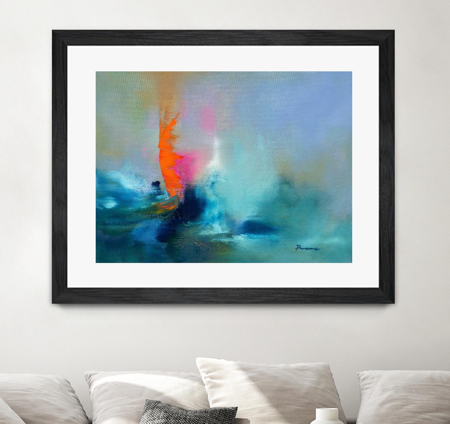 Prima by Sarah Parsons on GIANT ART - multicolor abstracts; contemporary