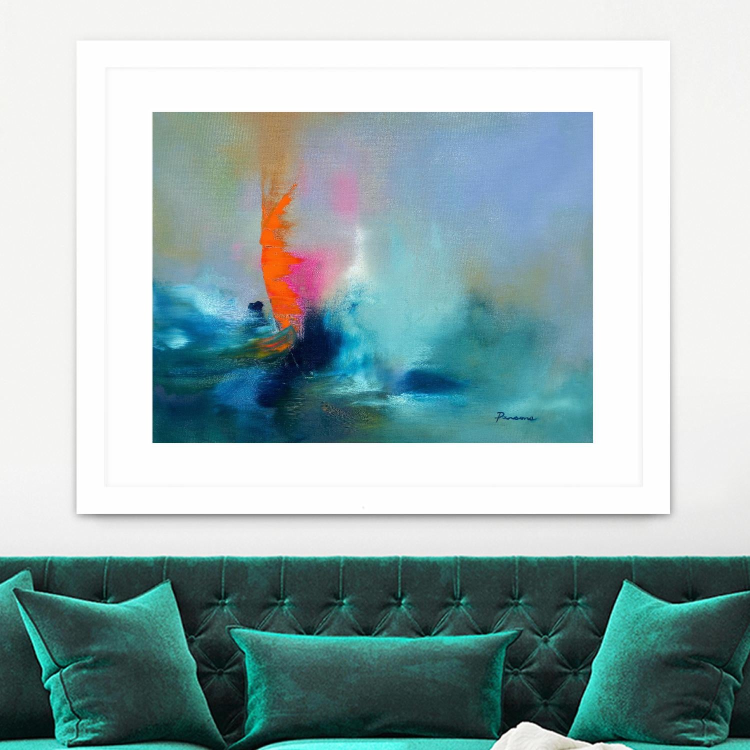 Prima by Sarah Parsons on GIANT ART - multicolor abstracts; contemporary