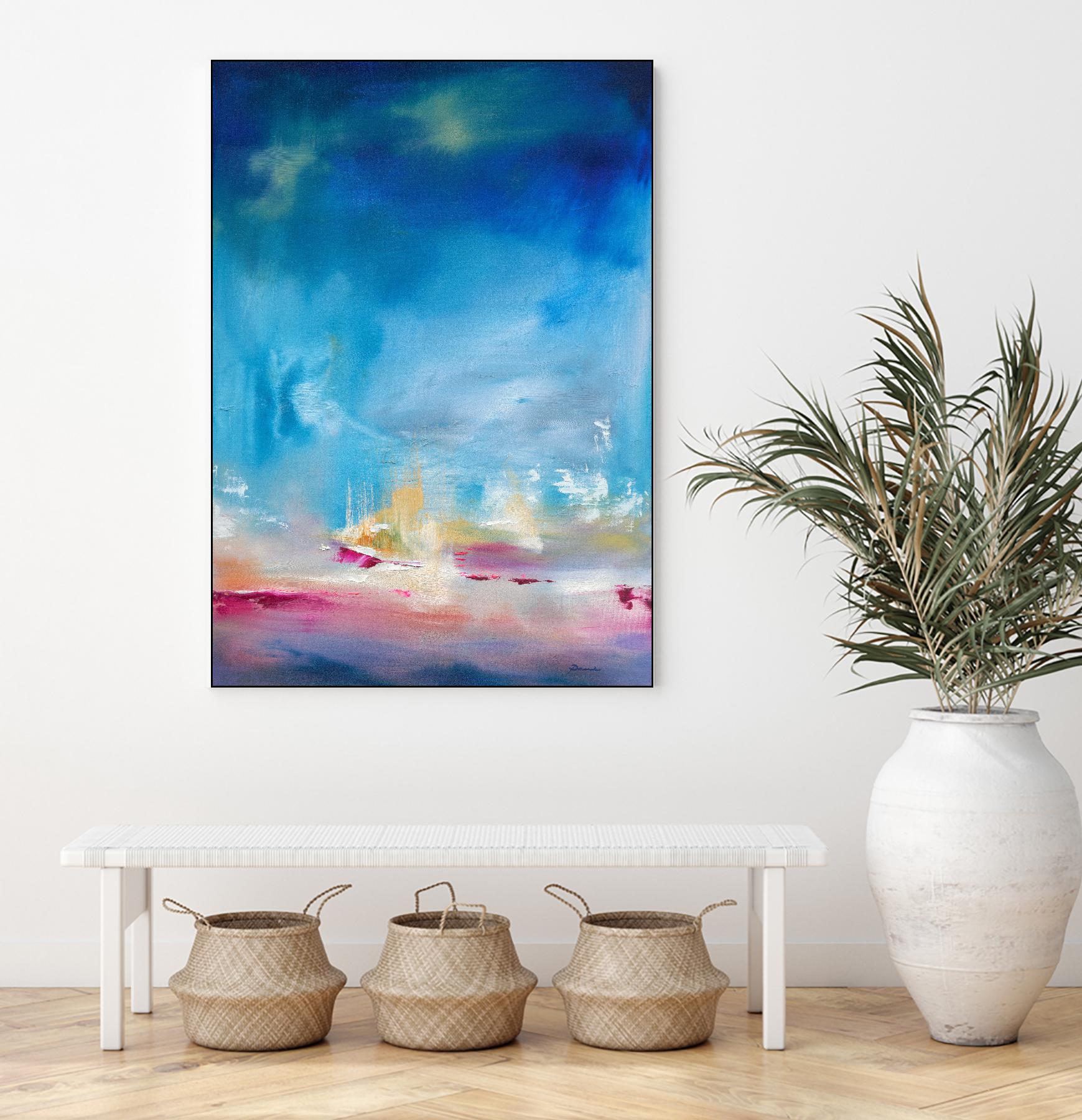 Scene Unseen by Sarah Parsons on GIANT ART - multicolor abstracts; contemporary