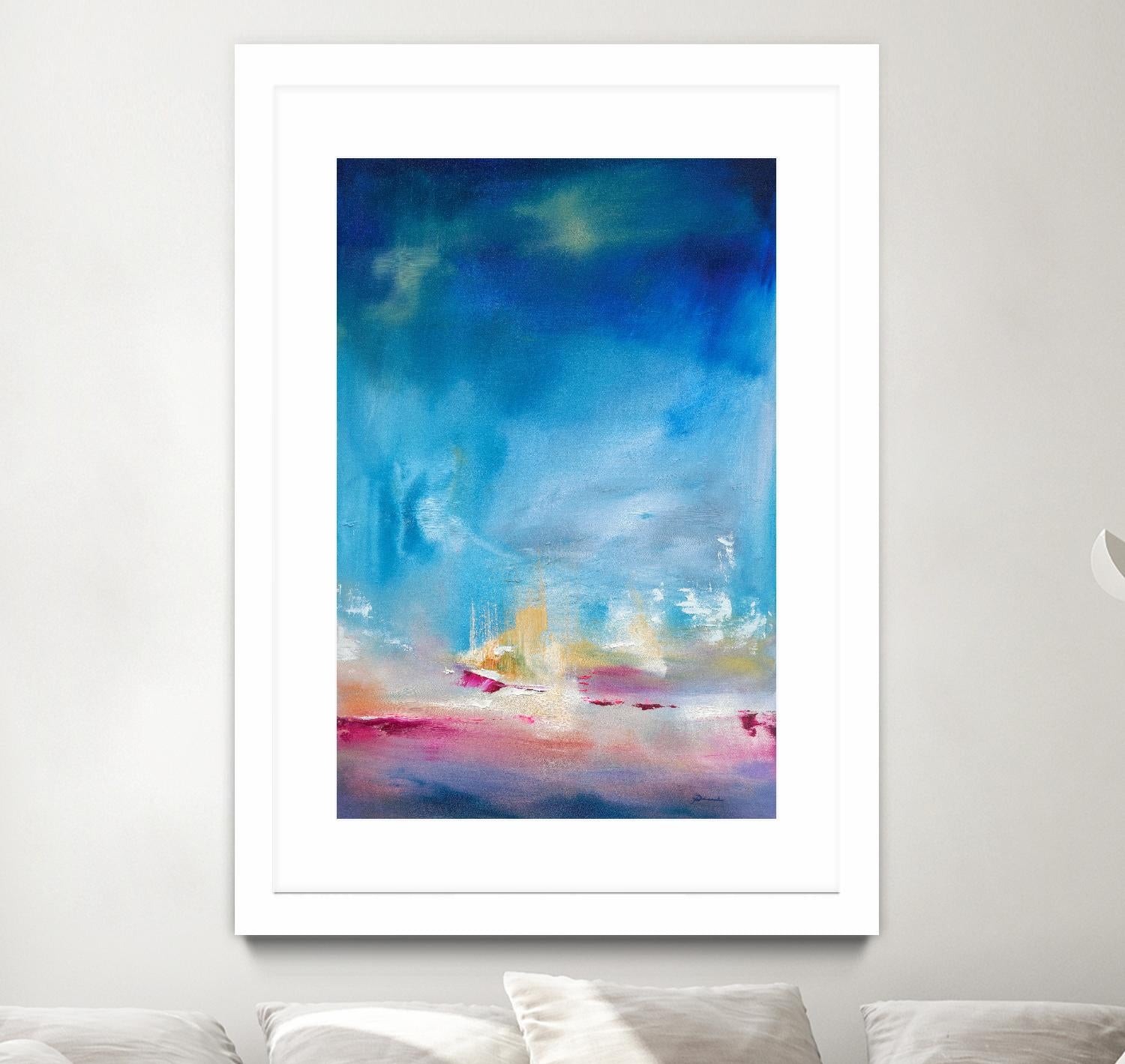 Scene Unseen by Sarah Parsons on GIANT ART - multicolor abstracts; contemporary