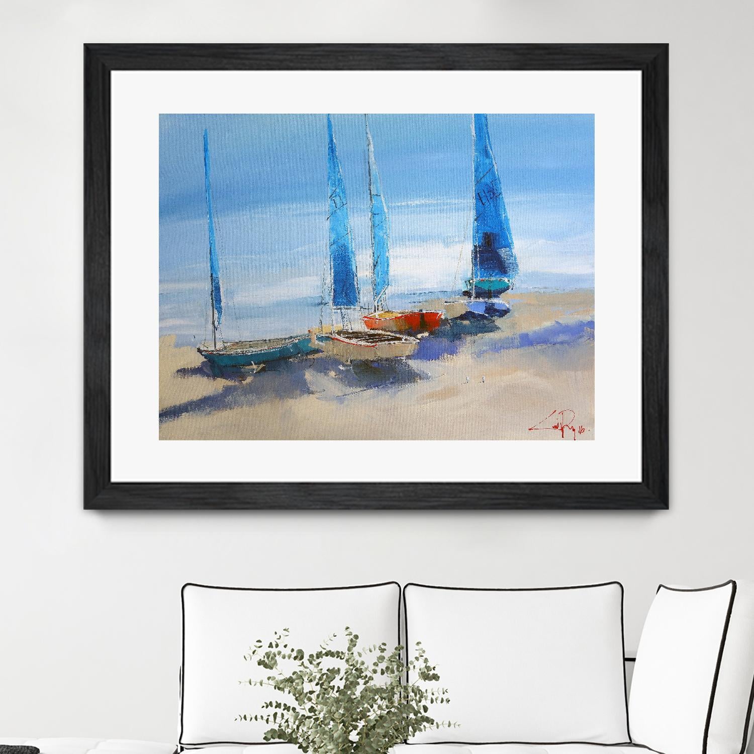 Before The Sail by Craig Trewin Penny on GIANT ART - multicolor coastal; landscapes