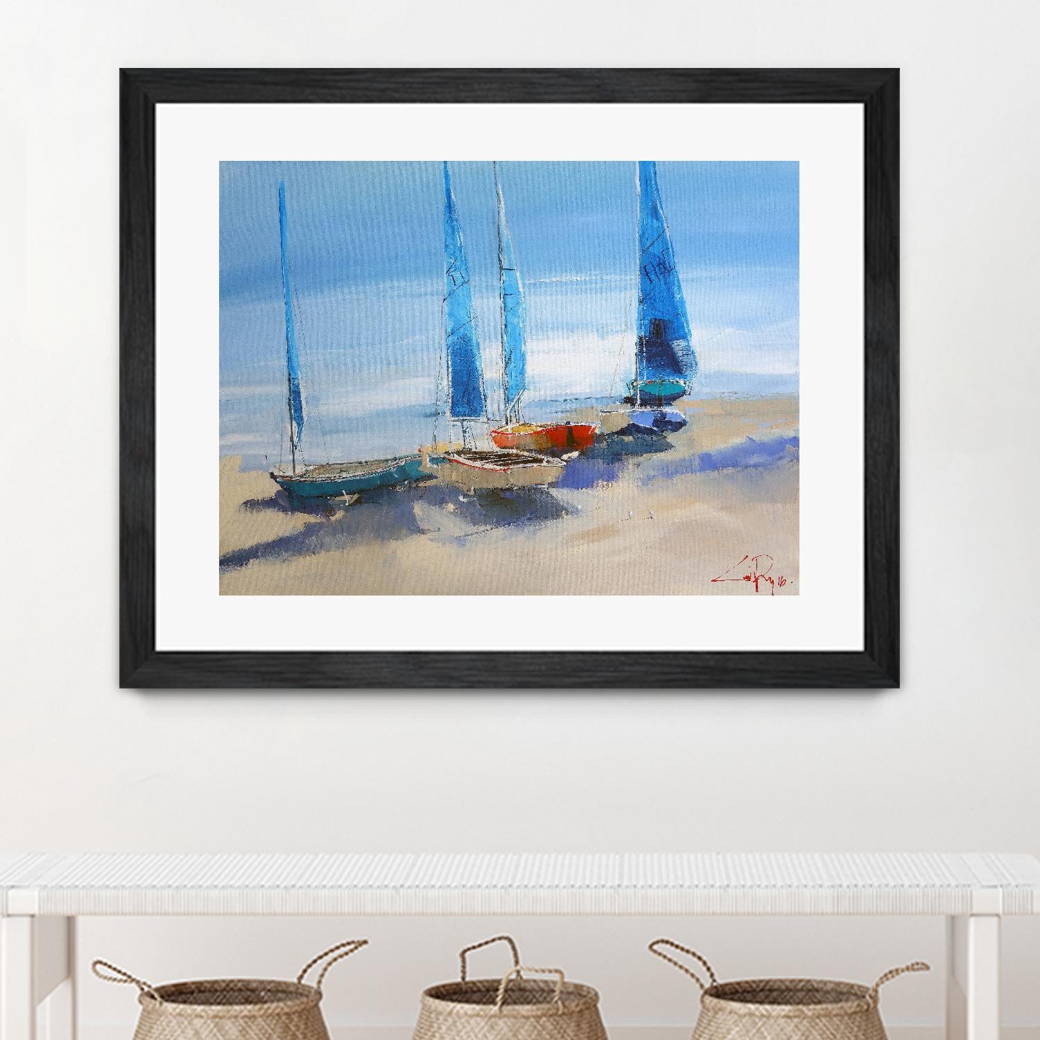 Before The Sail by Craig Trewin Penny on GIANT ART - multicolor coastal; landscapes