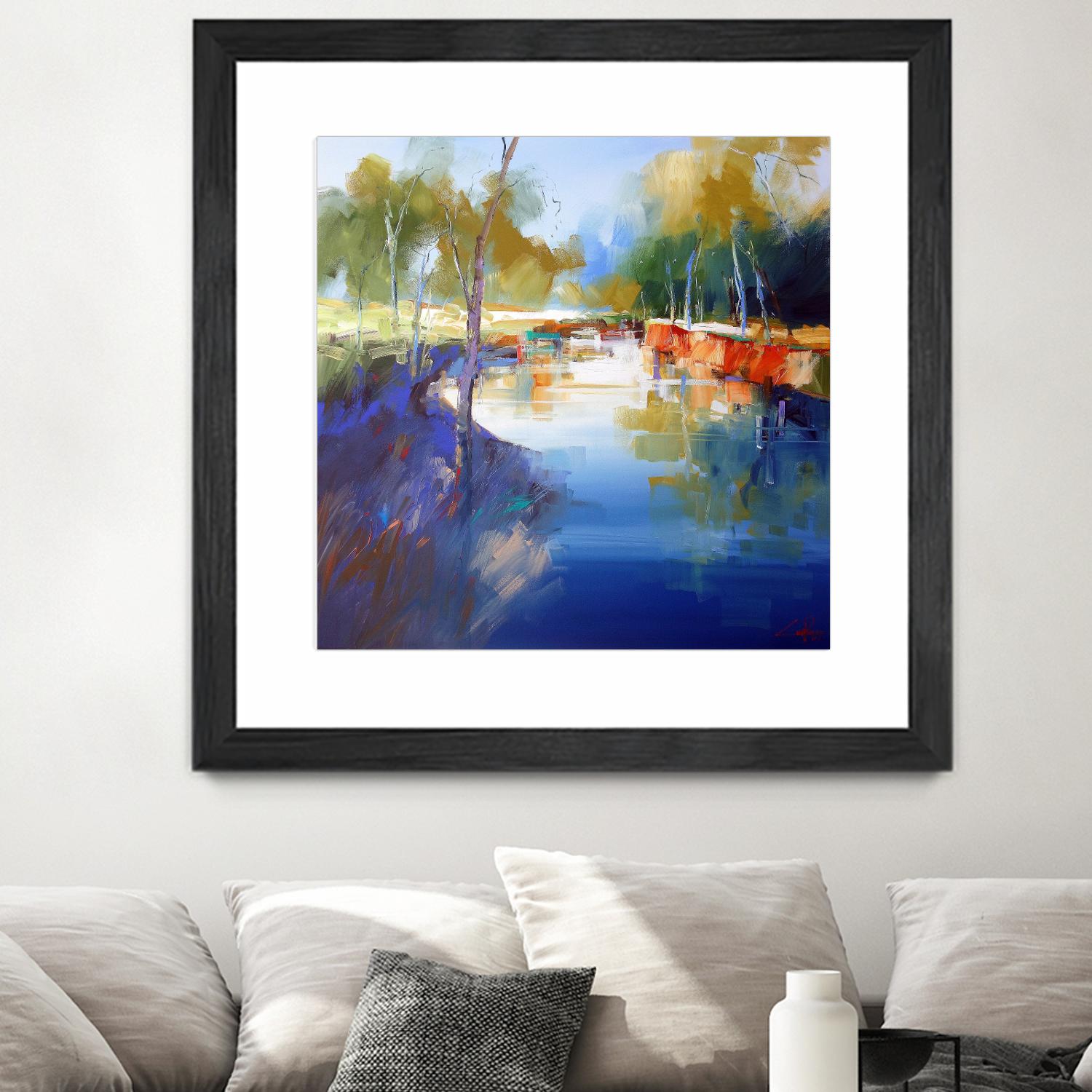 Morning at Cobram by Craig Trewin Penny on GIANT ART - multicolor landscapes