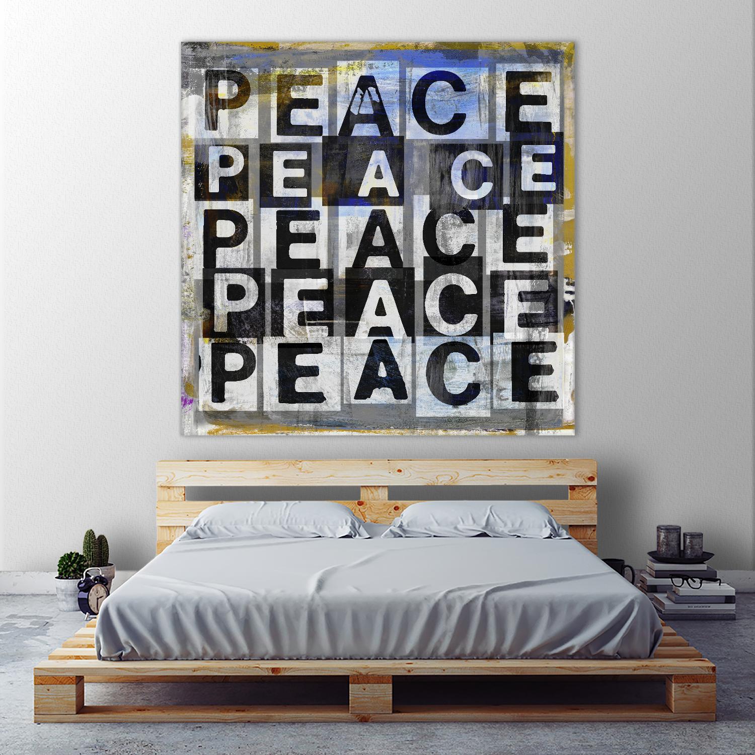 Peace by Sven Pfrommer on GIANT ART - multi inspirational, novelty, urban/pop surrealism, design/type