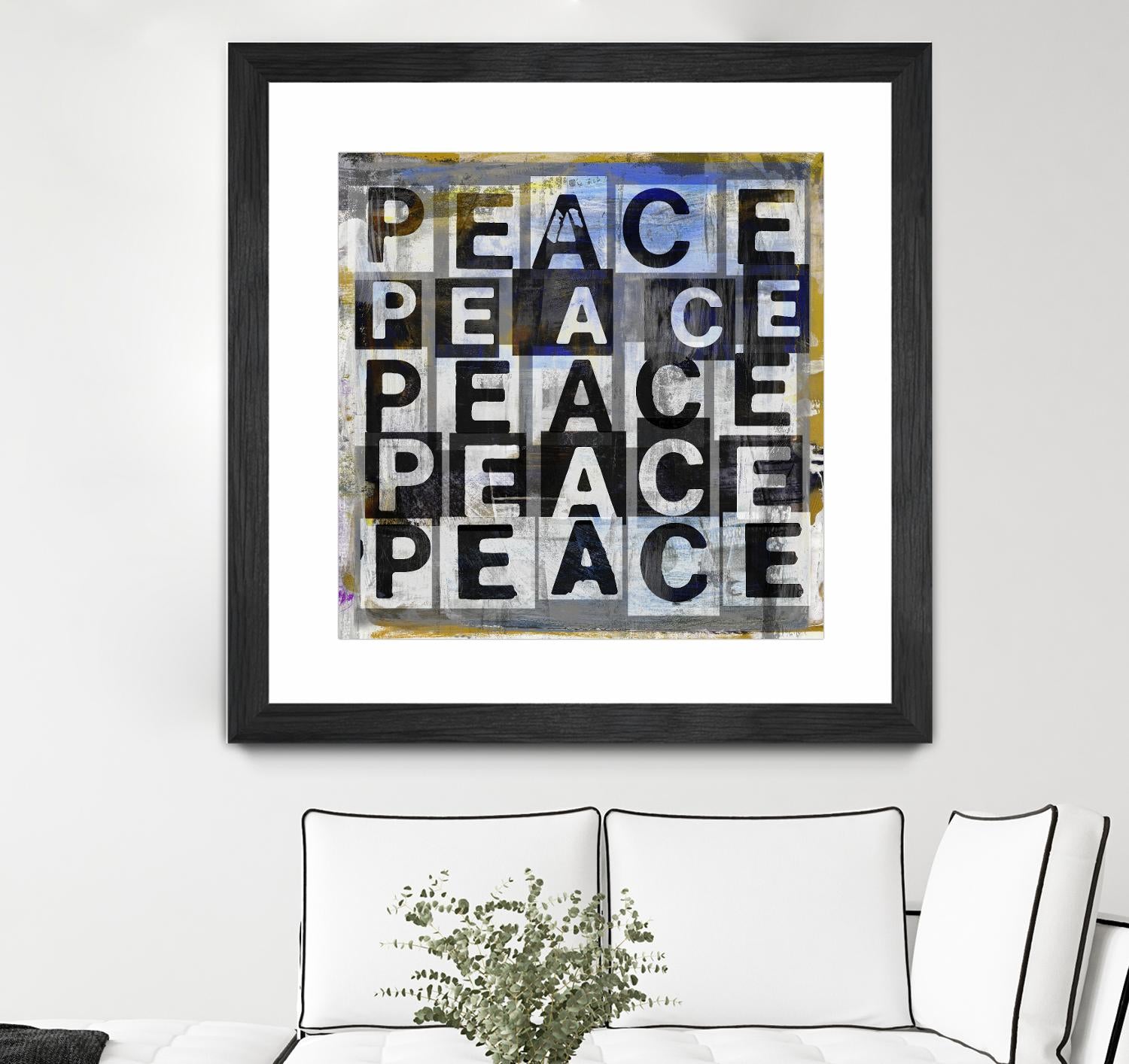 Peace by Sven Pfrommer on GIANT ART - multi inspirational, novelty, urban/pop surrealism, design/type