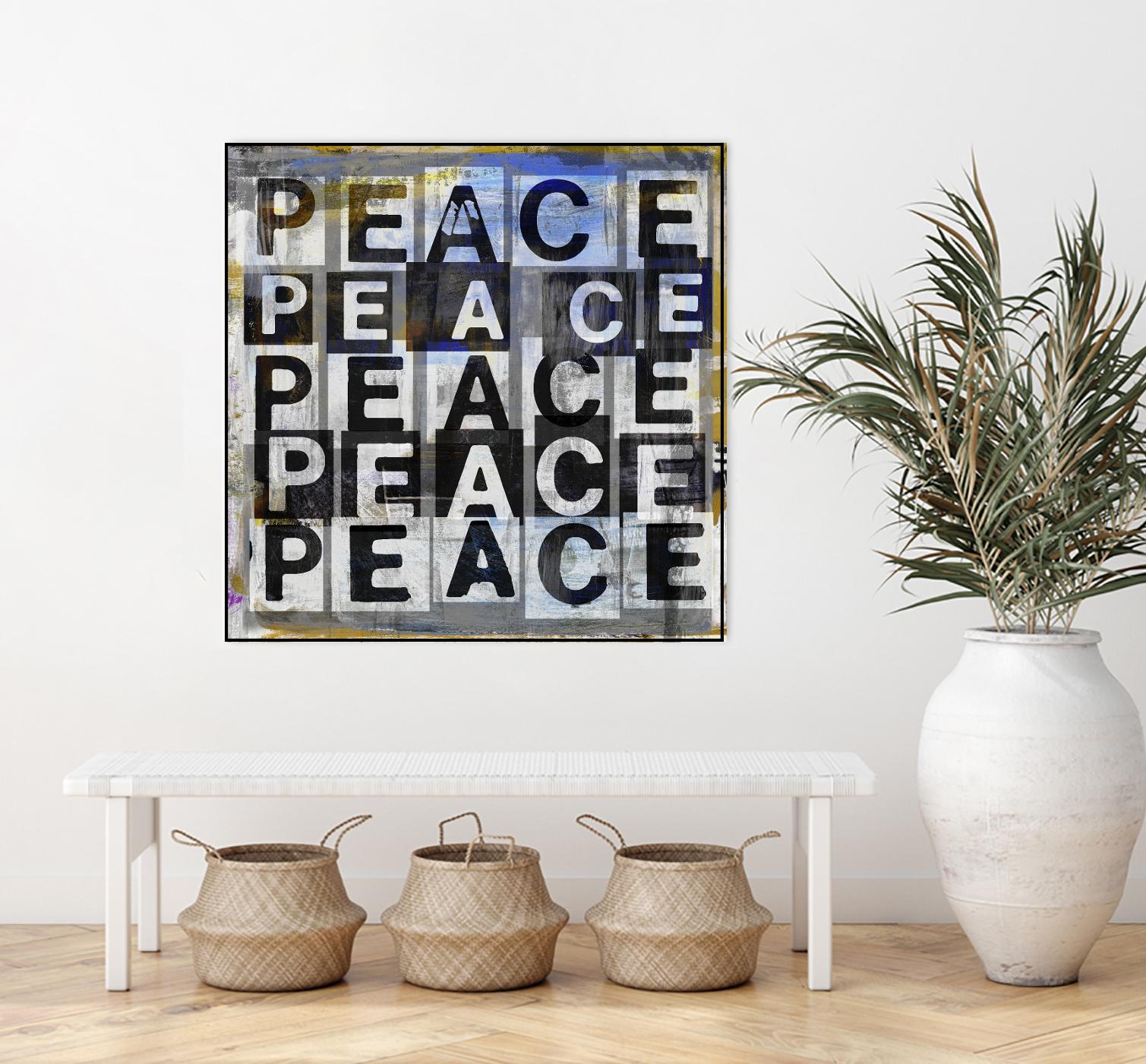 Peace by Sven Pfrommer on GIANT ART - multi inspirational, novelty, urban/pop surrealism, design/type