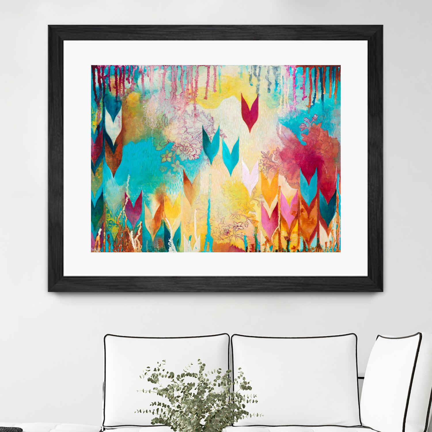 Life is Good by Heather Noel Robinson on GIANT ART - multicolor abstracts; contemporary