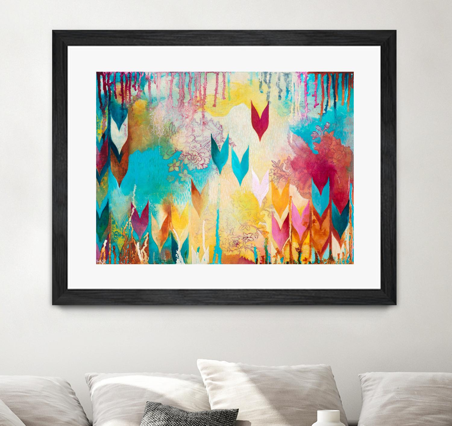 Life is Good by Heather Noel Robinson on GIANT ART - multicolor abstracts; contemporary