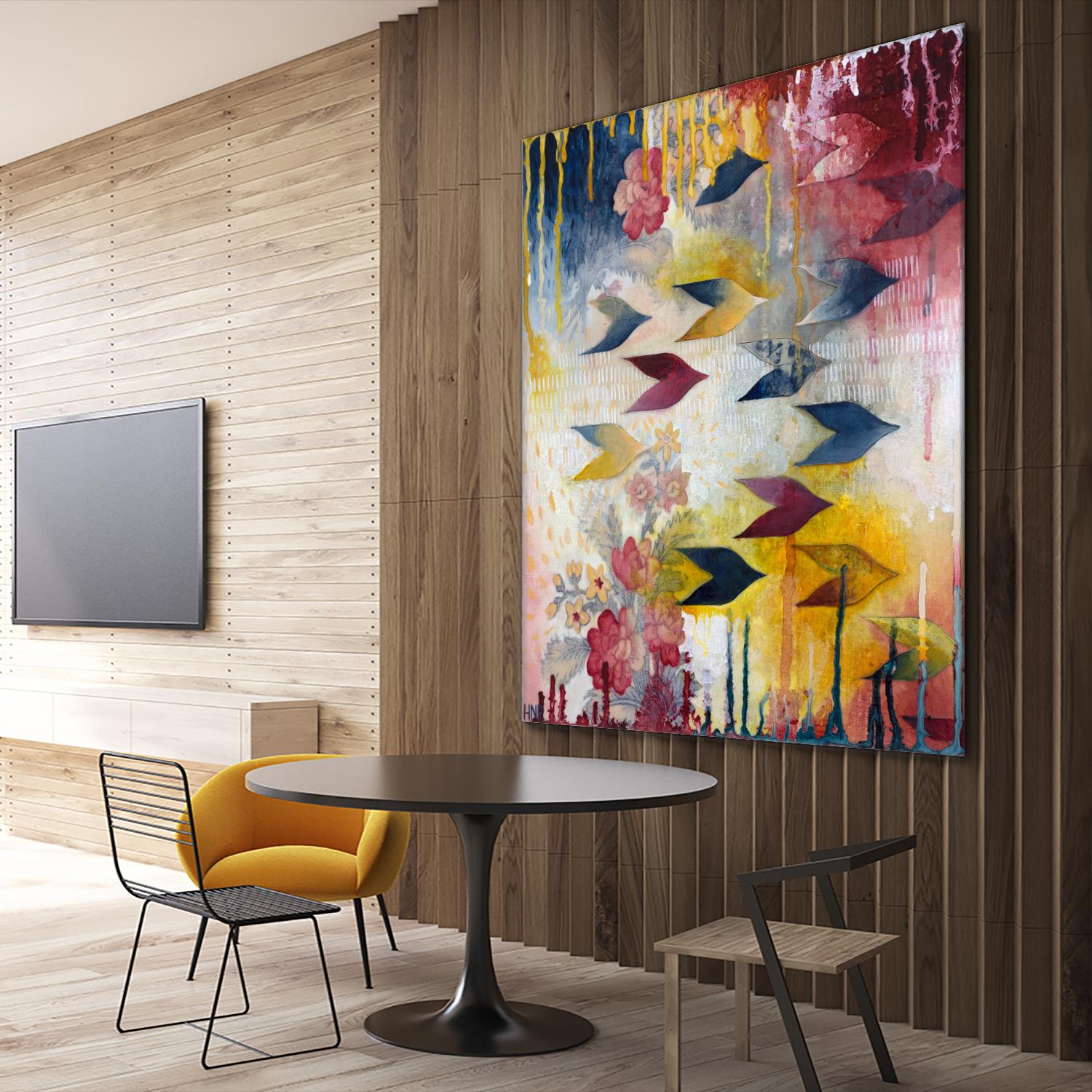 Orpheus by Heather Noel Robinson on GIANT ART - multicolor abstracts; contemporary