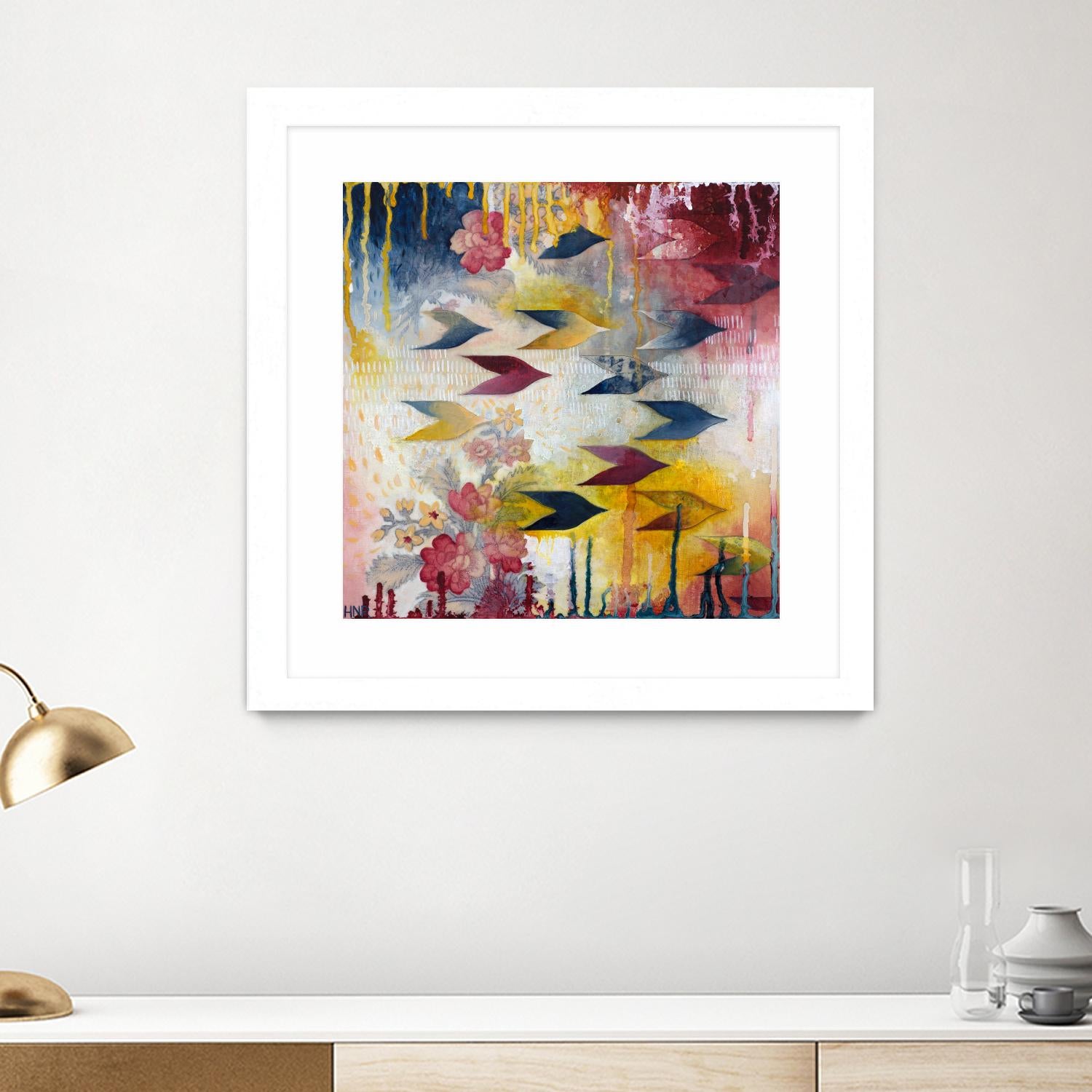 Orpheus by Heather Noel Robinson on GIANT ART - multicolor abstracts; contemporary