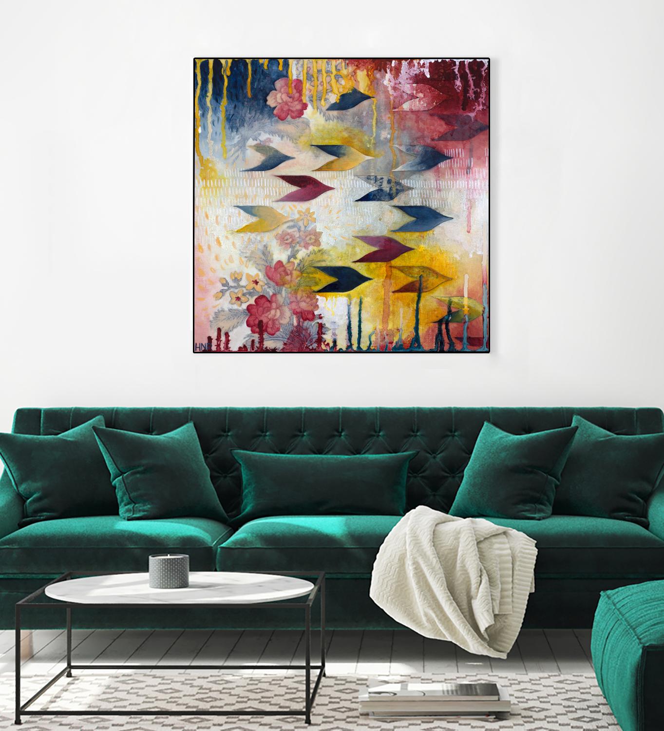 Orpheus by Heather Noel Robinson on GIANT ART - multicolor abstracts; contemporary
