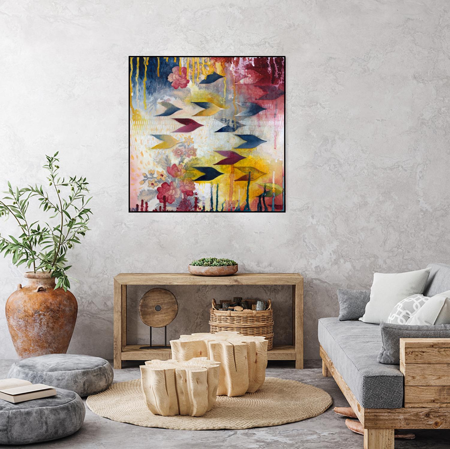 Orpheus by Heather Noel Robinson on GIANT ART - multicolor abstracts; contemporary