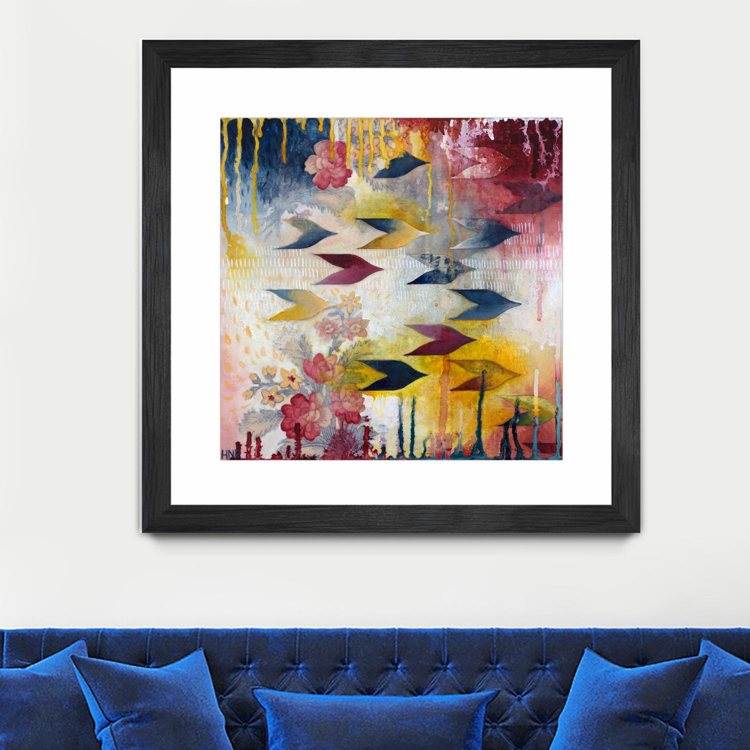 Orpheus by Heather Noel Robinson on GIANT ART - multicolor abstracts; contemporary