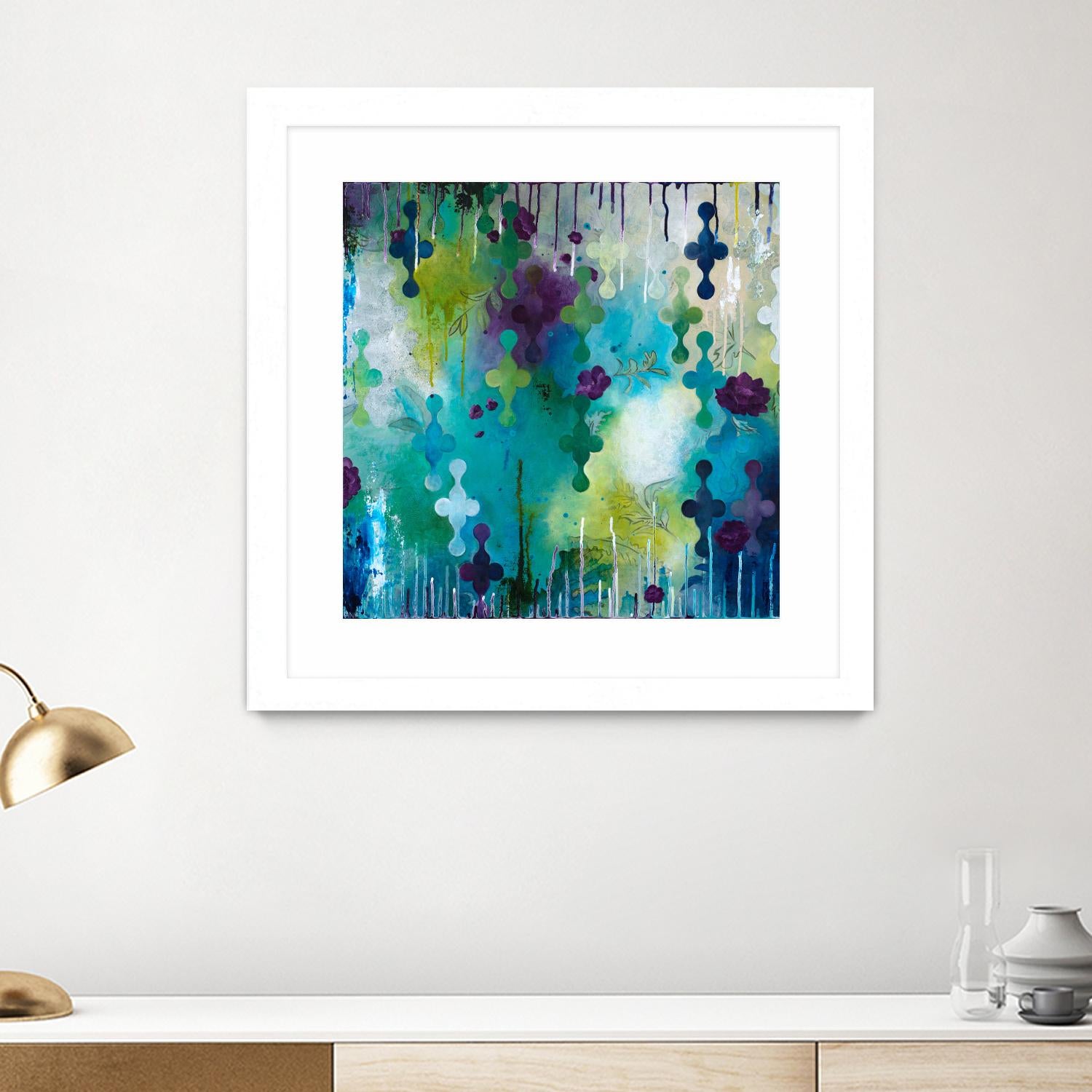 Seafoam Storm One by Heather Noel Robinson on GIANT ART - multicolor abstracts; contemporary