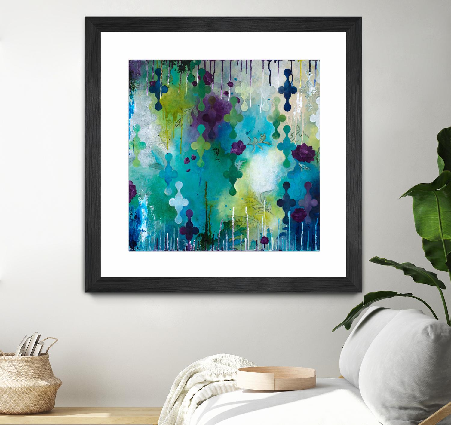 Seafoam Storm One by Heather Noel Robinson on GIANT ART - multicolor abstracts; contemporary