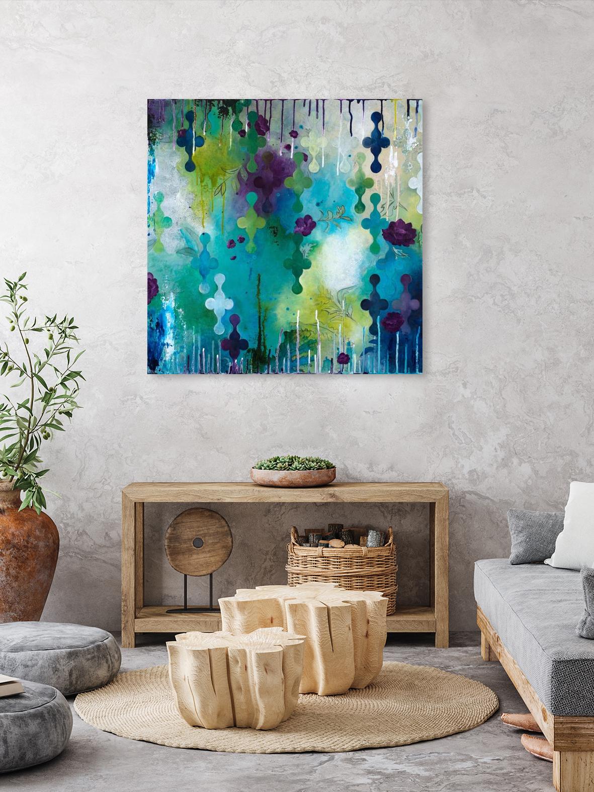 Seafoam Storm One by Heather Noel Robinson on GIANT ART - multicolor abstracts; contemporary