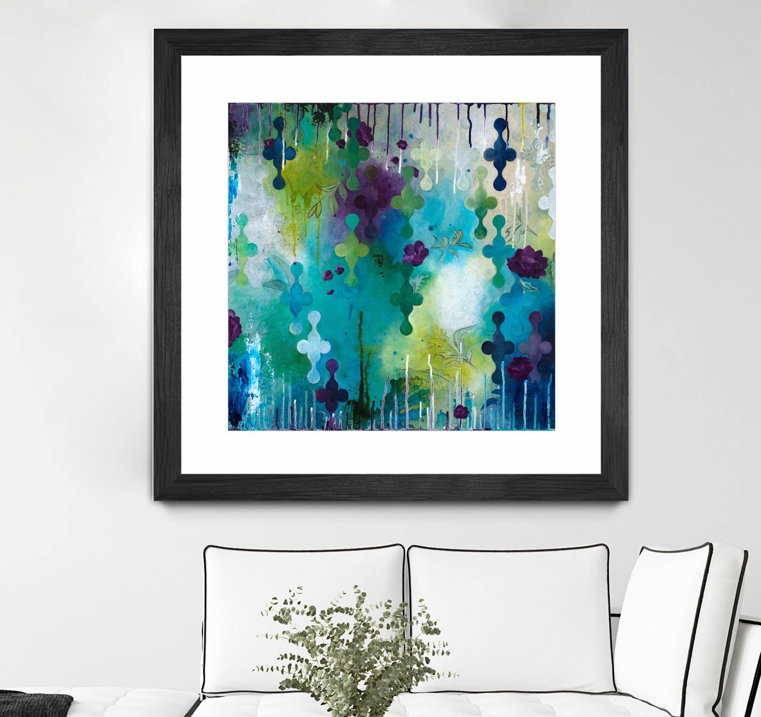 Seafoam Storm One by Heather Noel Robinson on GIANT ART - multicolor abstracts; contemporary