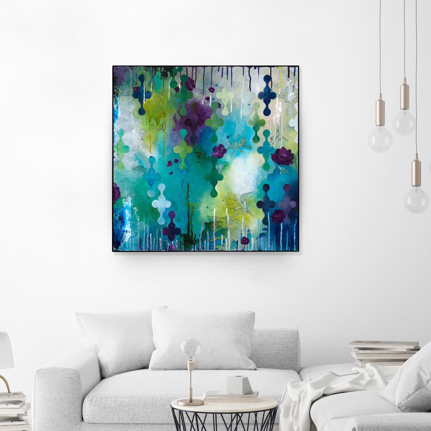 Seafoam Storm One by Heather Noel Robinson on GIANT ART - multicolor abstracts; contemporary
