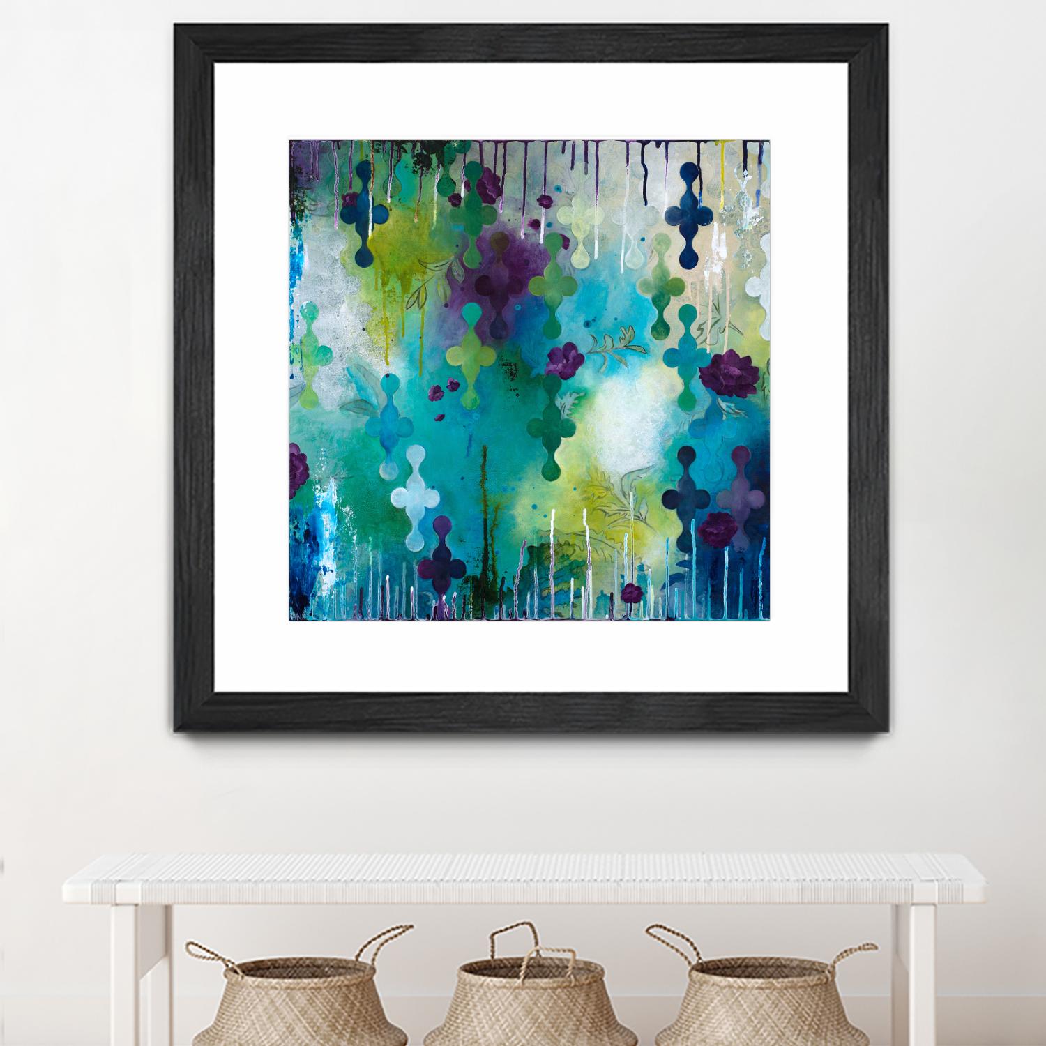 Seafoam Storm One by Heather Noel Robinson on GIANT ART - multicolor abstracts; contemporary