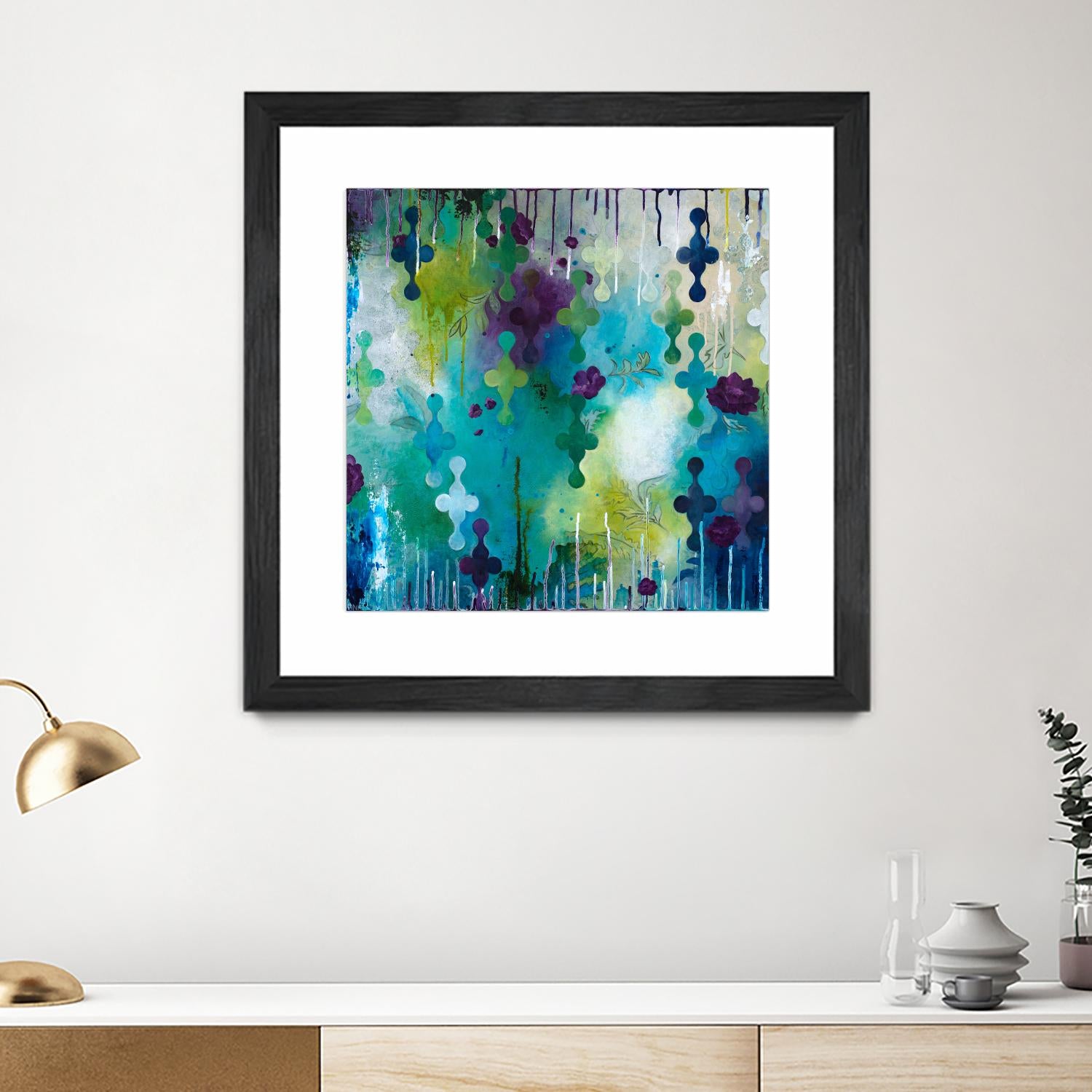 Seafoam Storm One by Heather Noel Robinson on GIANT ART - multicolor abstracts; contemporary