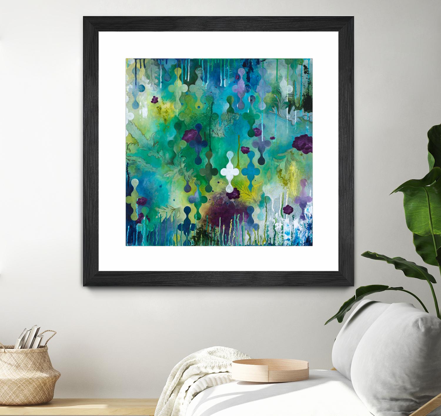 Seafoam Storm Two by Heather Noel Robinson on GIANT ART - multicolor abstracts; contemporary