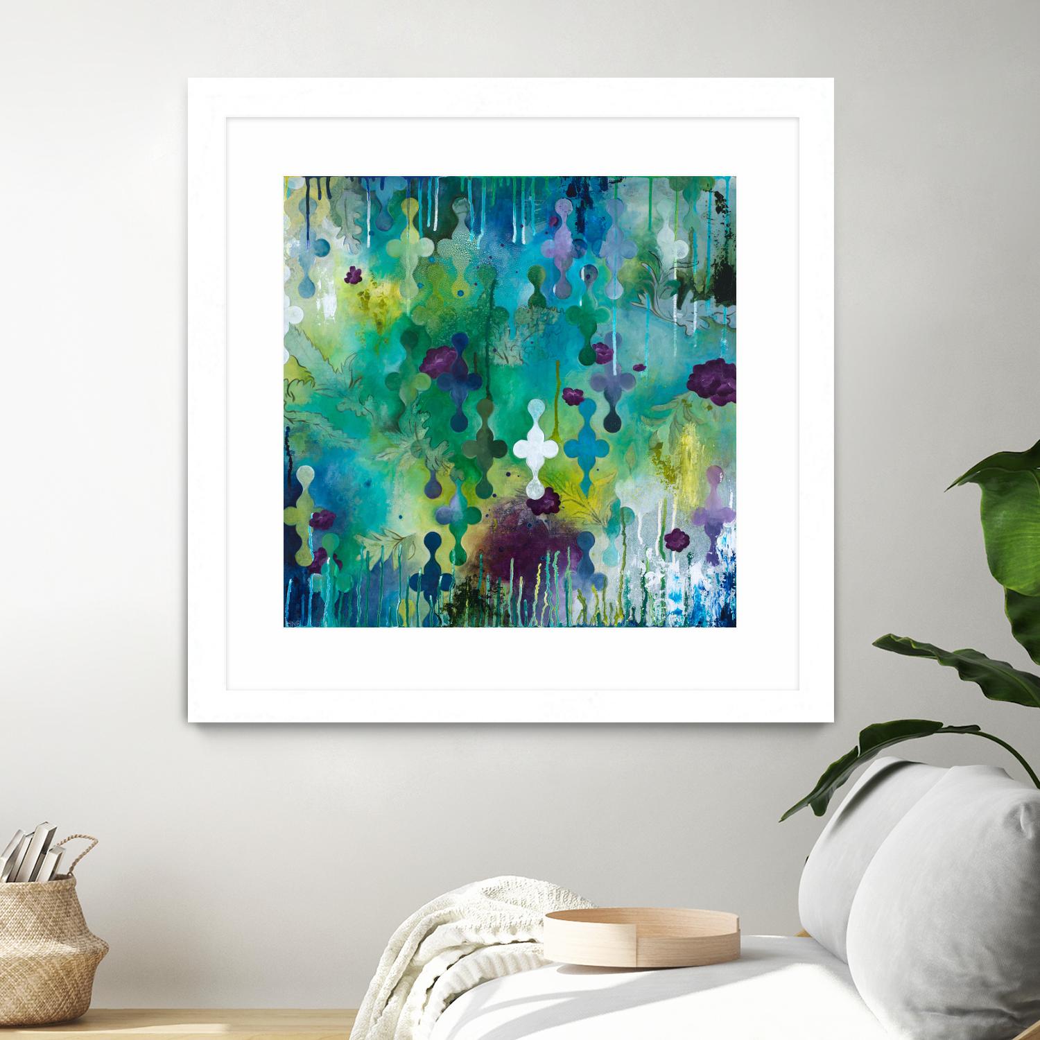 Seafoam Storm Two by Heather Noel Robinson on GIANT ART - multicolor abstracts; contemporary