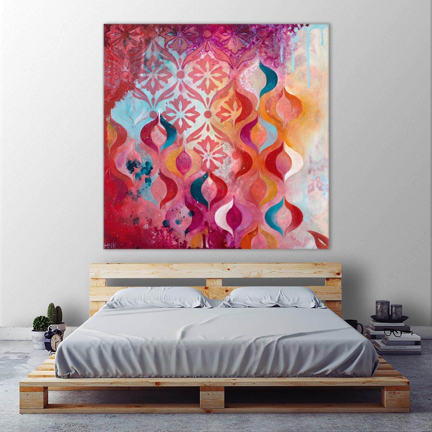 Sweet Hot by Heather Noel Robinson on GIANT ART - multicolor abstracts; contemporary